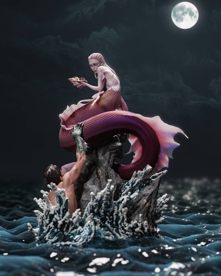 Song of the Tide Statue - Image 9