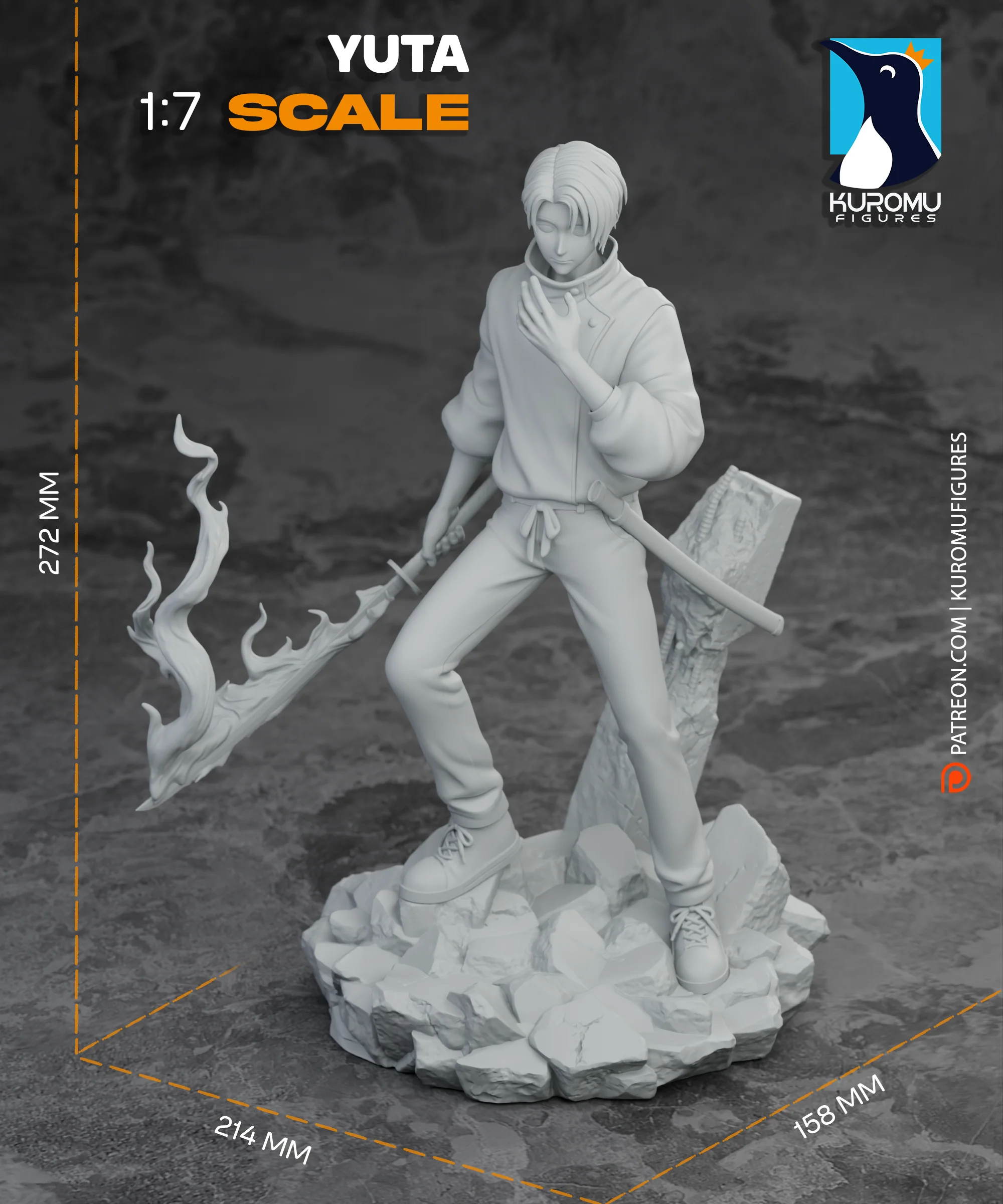 Special Grade Sorcerer Statue - Image 9
