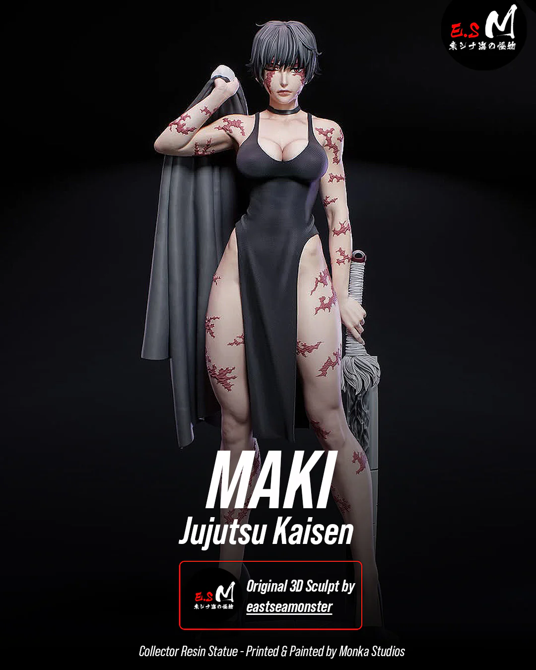 Split Soul Maki Statue