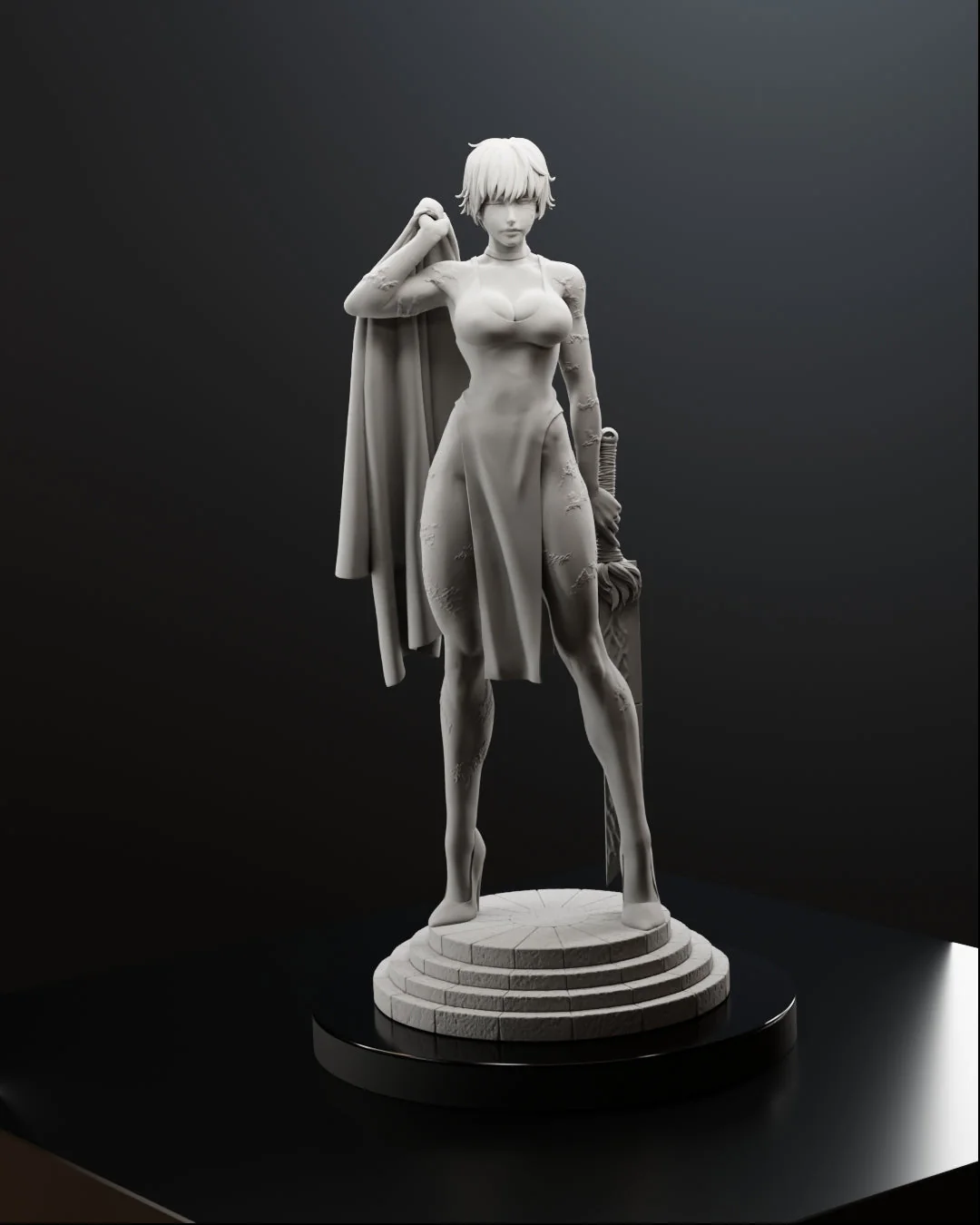 Split Soul Maki Statue - Image 11
