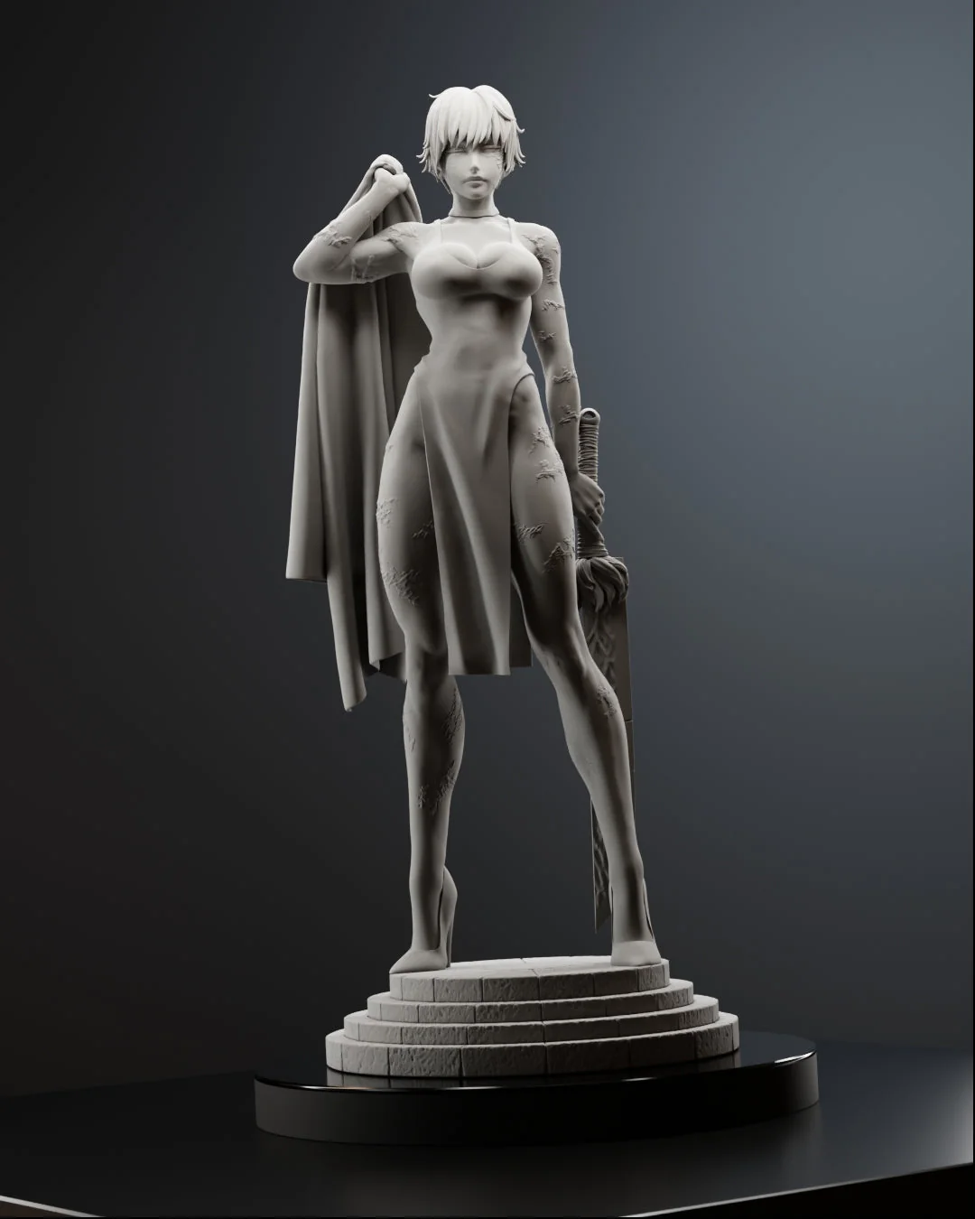 Split Soul Maki Statue - Image 7
