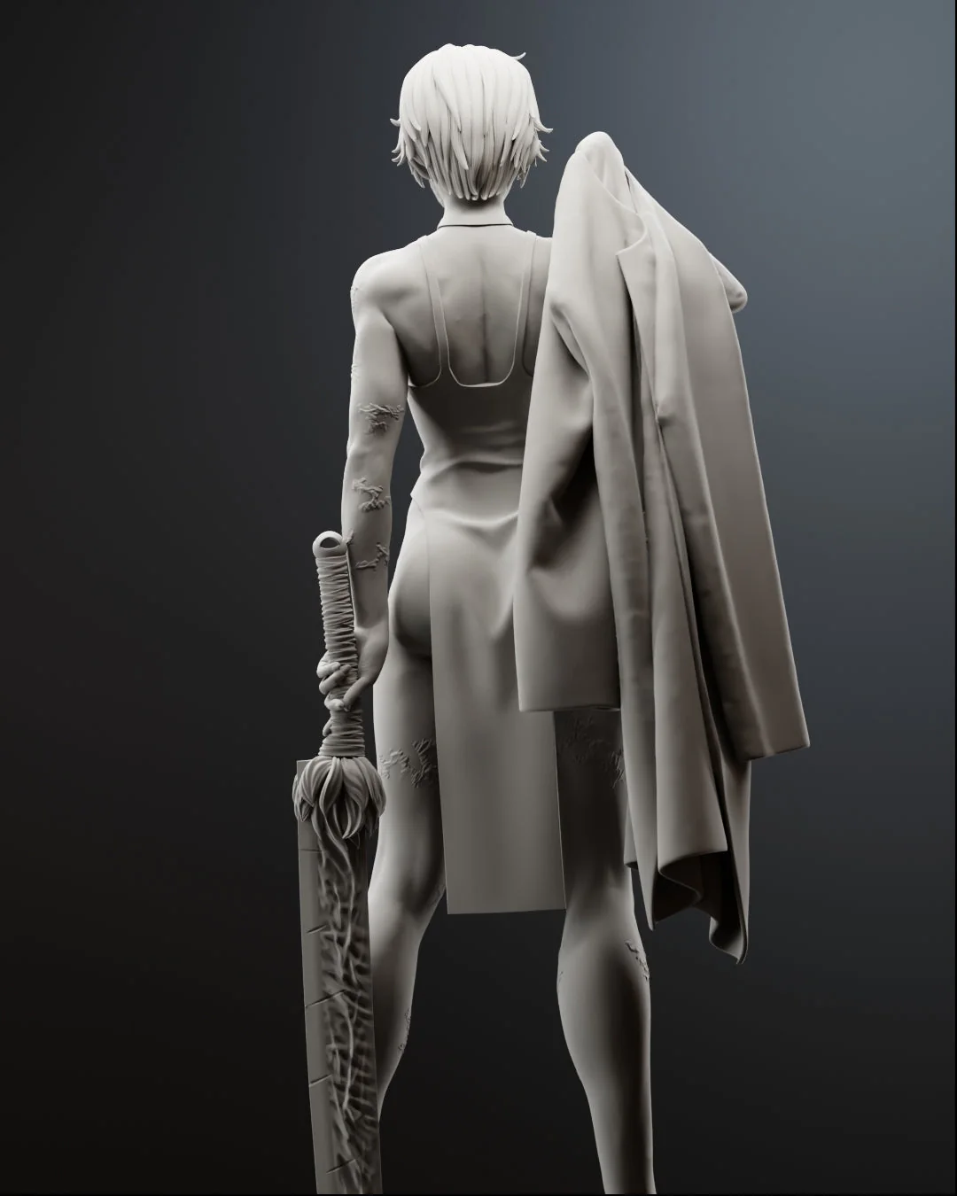 Split Soul Maki Statue - Image 8