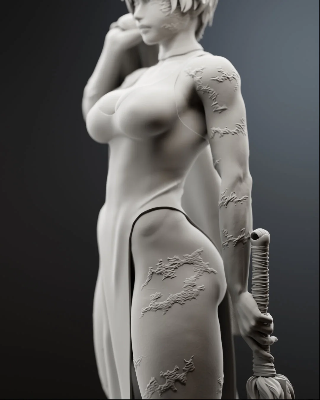 Split Soul Maki Statue - Image 9