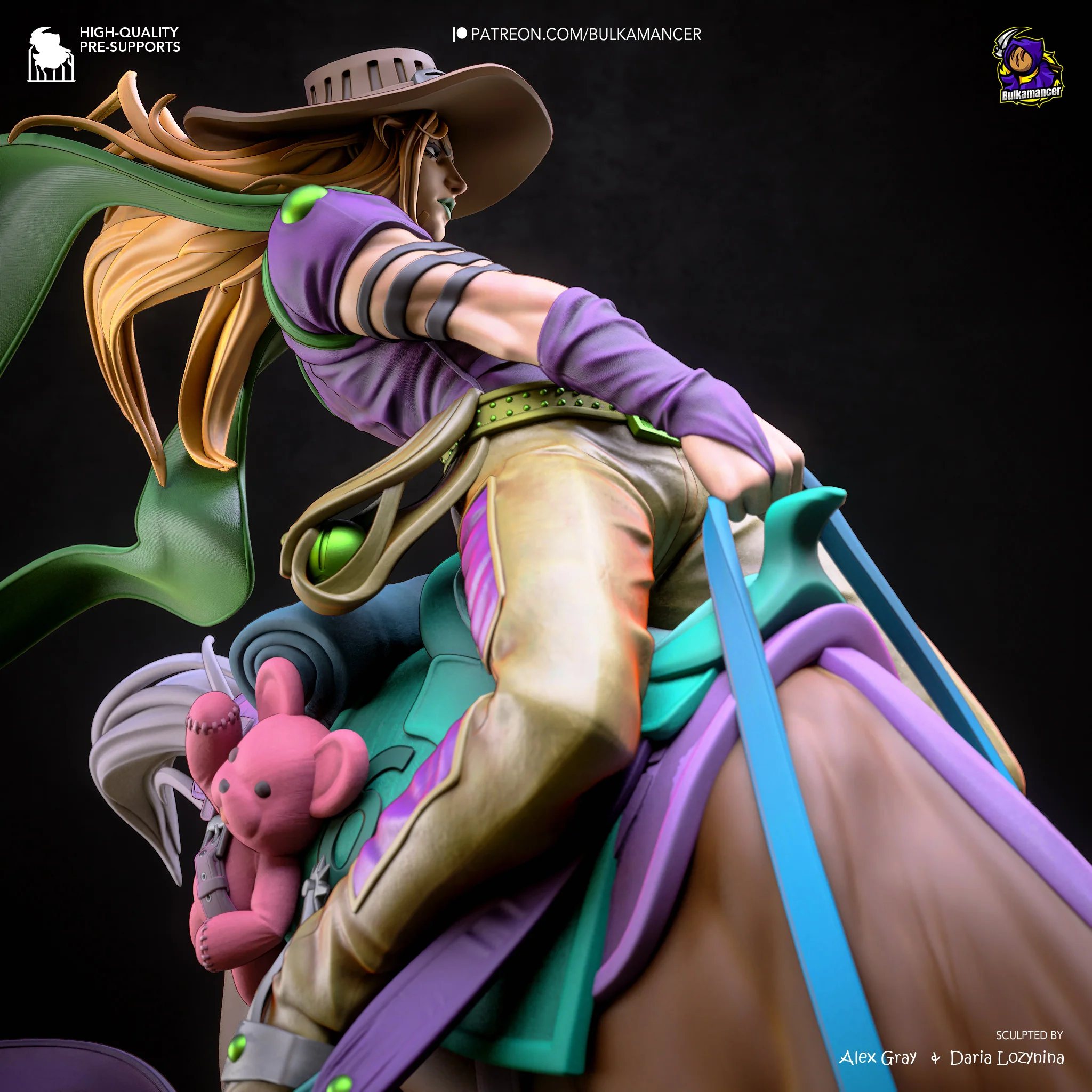 Steel Ball Master Statue - Image 12