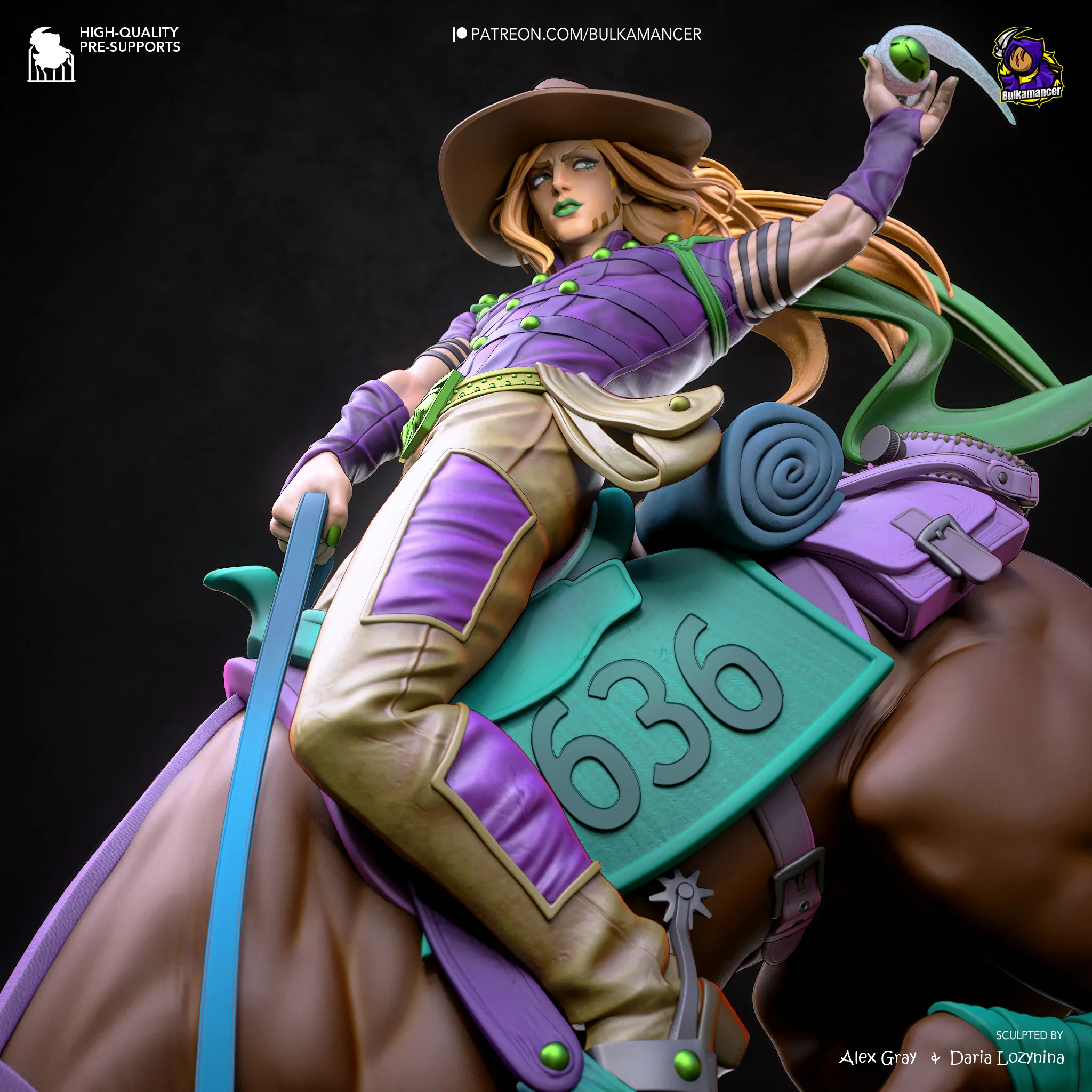 Steel Ball Master Statue - Image 8