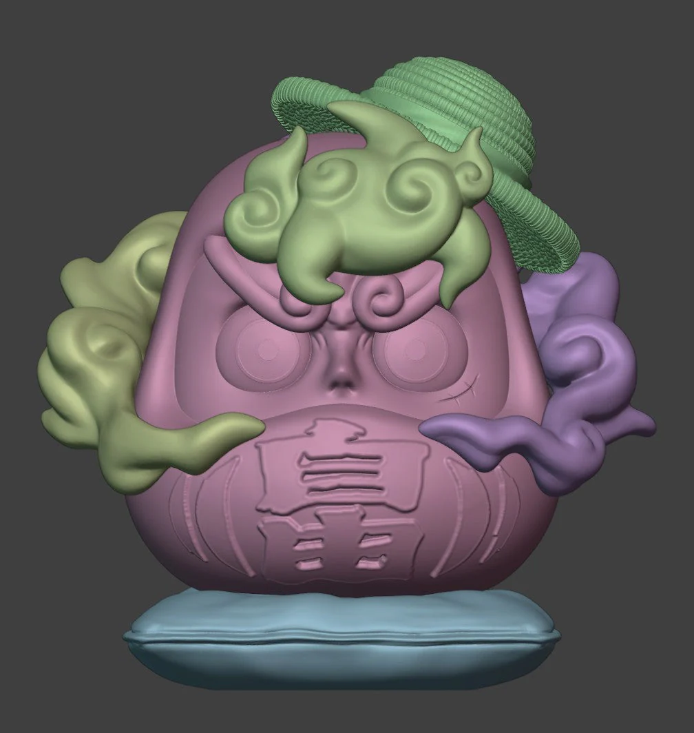 Sun God Daruma | Maximum Detailed 12K 3D printed daruma - Image 6