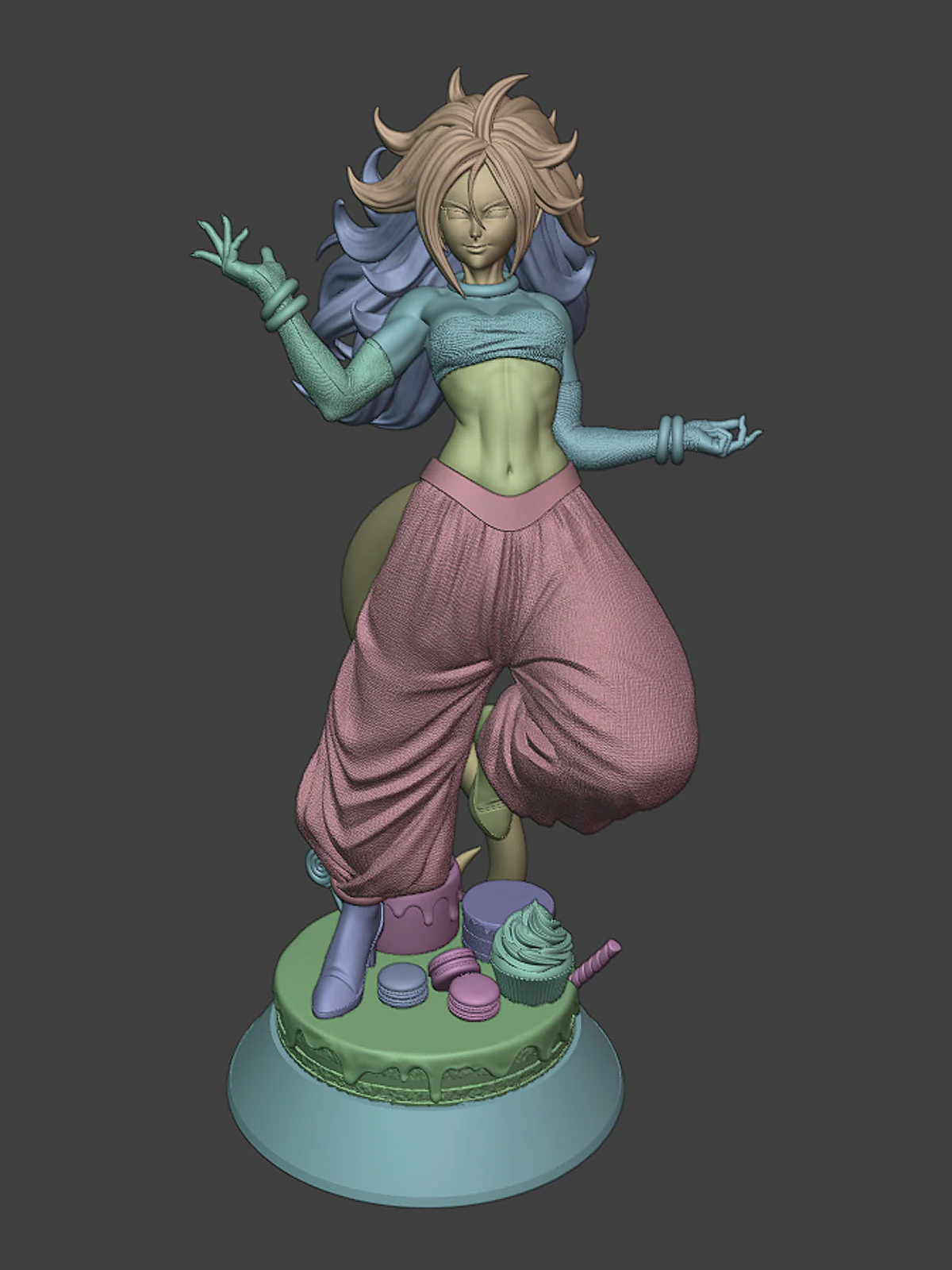 Sweet-Tooth Android Statue - Image 5
