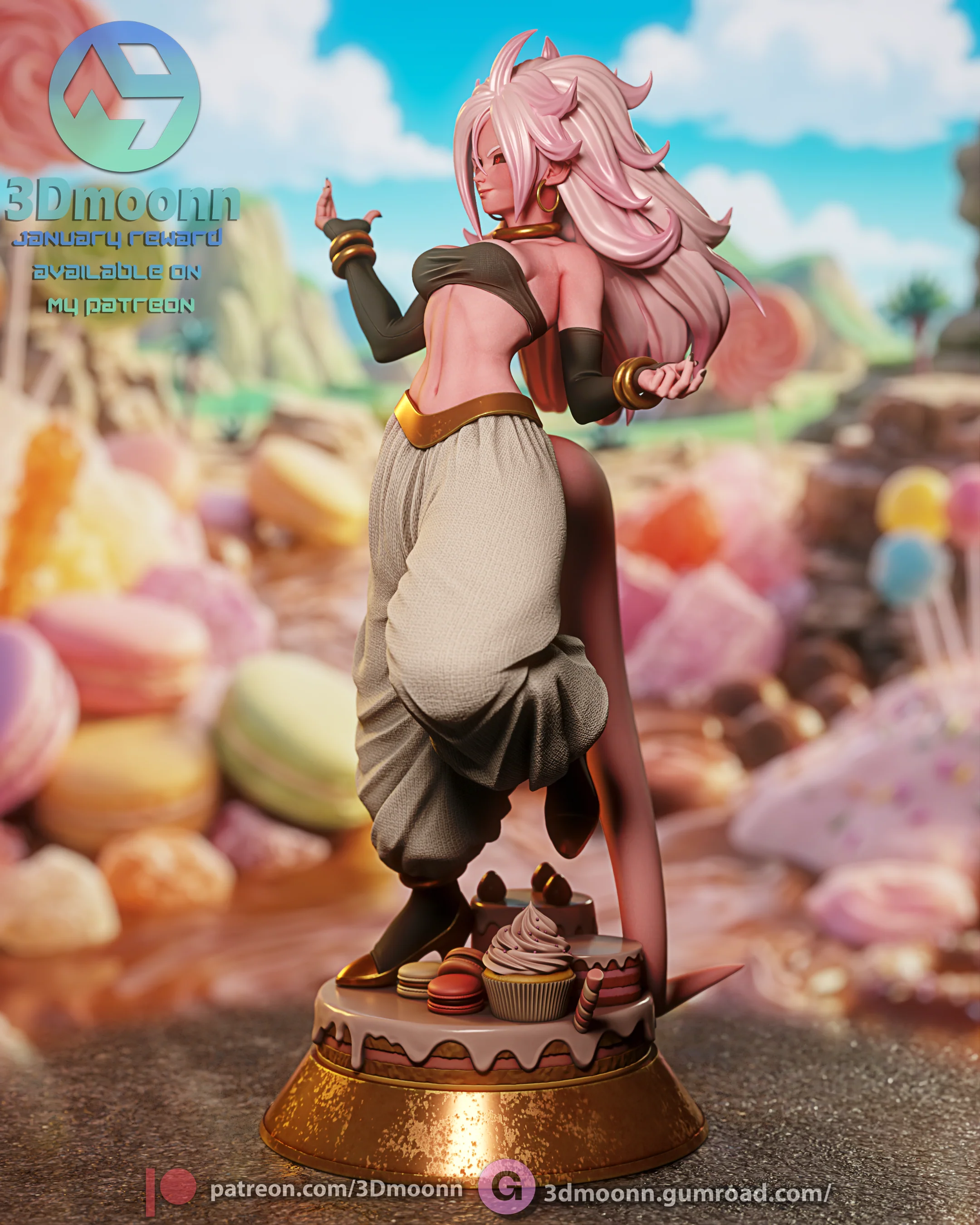 Sweet-Tooth Android Statue - Image 6