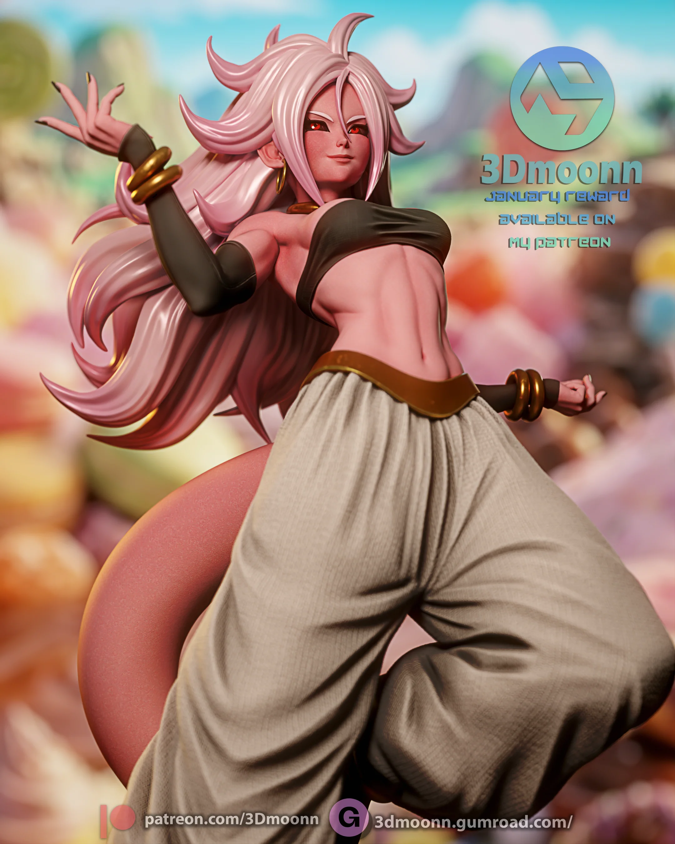 Sweet-Tooth Android Statue - Image 7