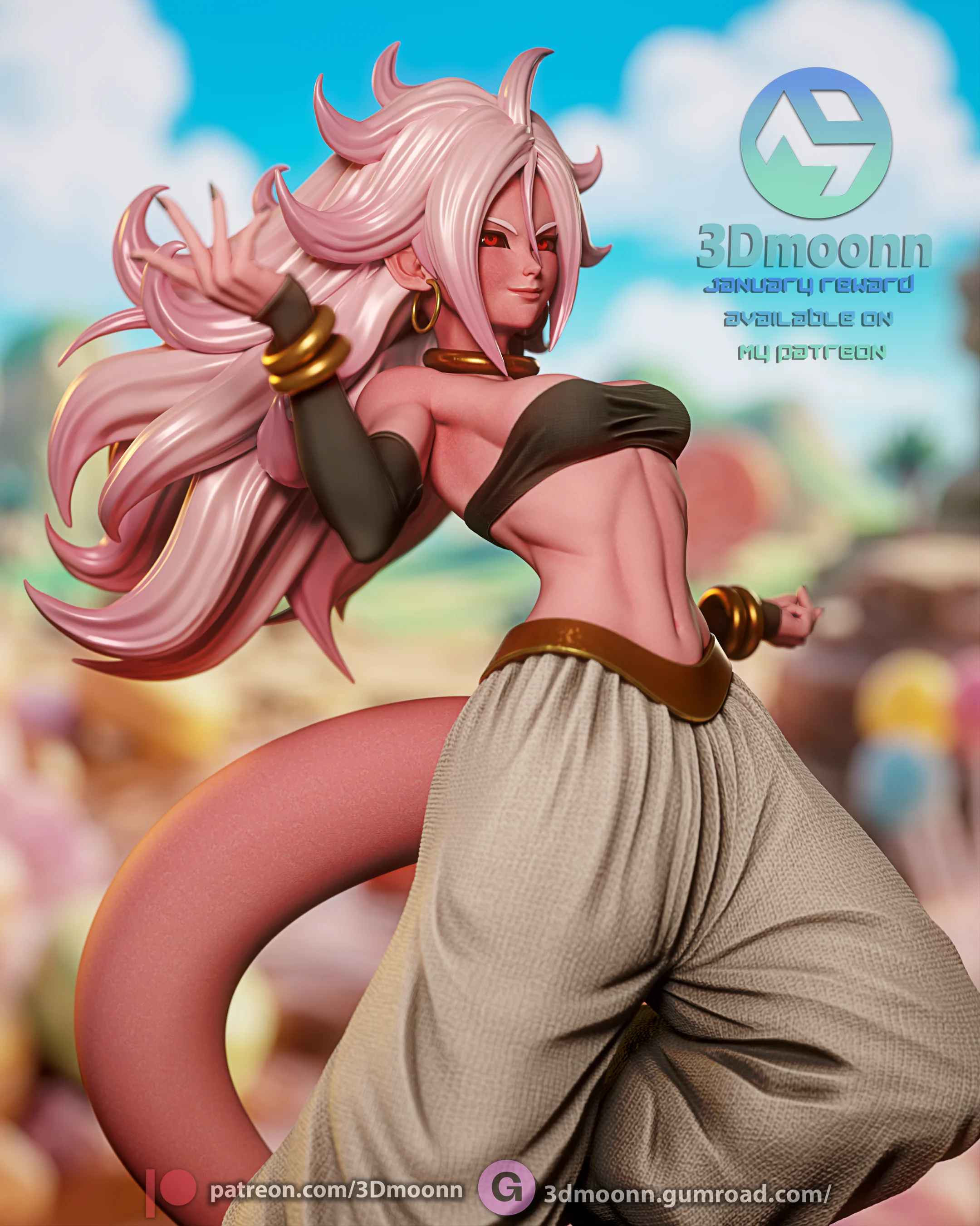Sweet-Tooth Android Statue - Image 8