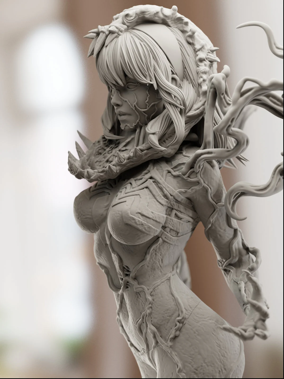 Symbiote Gwen Statue - Image 14