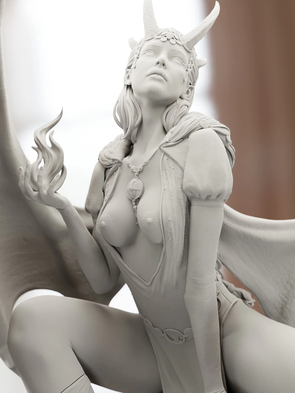 Tempting Mizora - Baldur's Gate 3 Statue - Image 4
