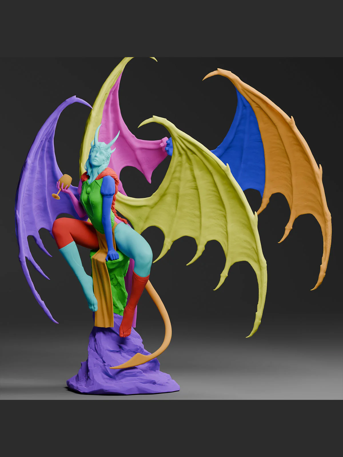 Tempting Mizora - Baldur's Gate 3 Statue - Image 9