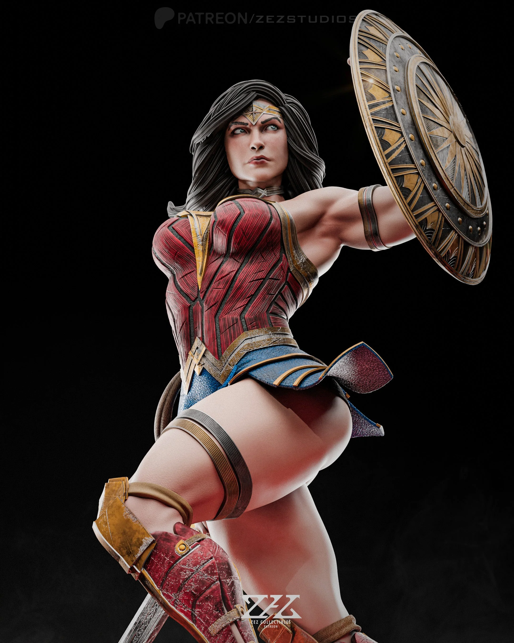 The Amazon Warrior Statue - Image 14