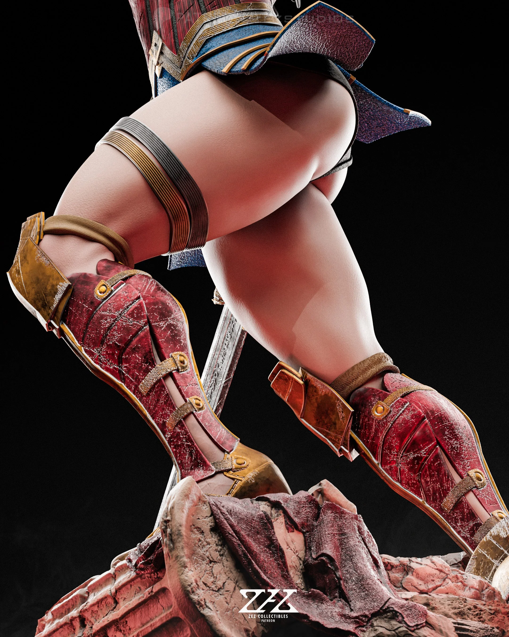 The Amazon Warrior Statue - Image 16