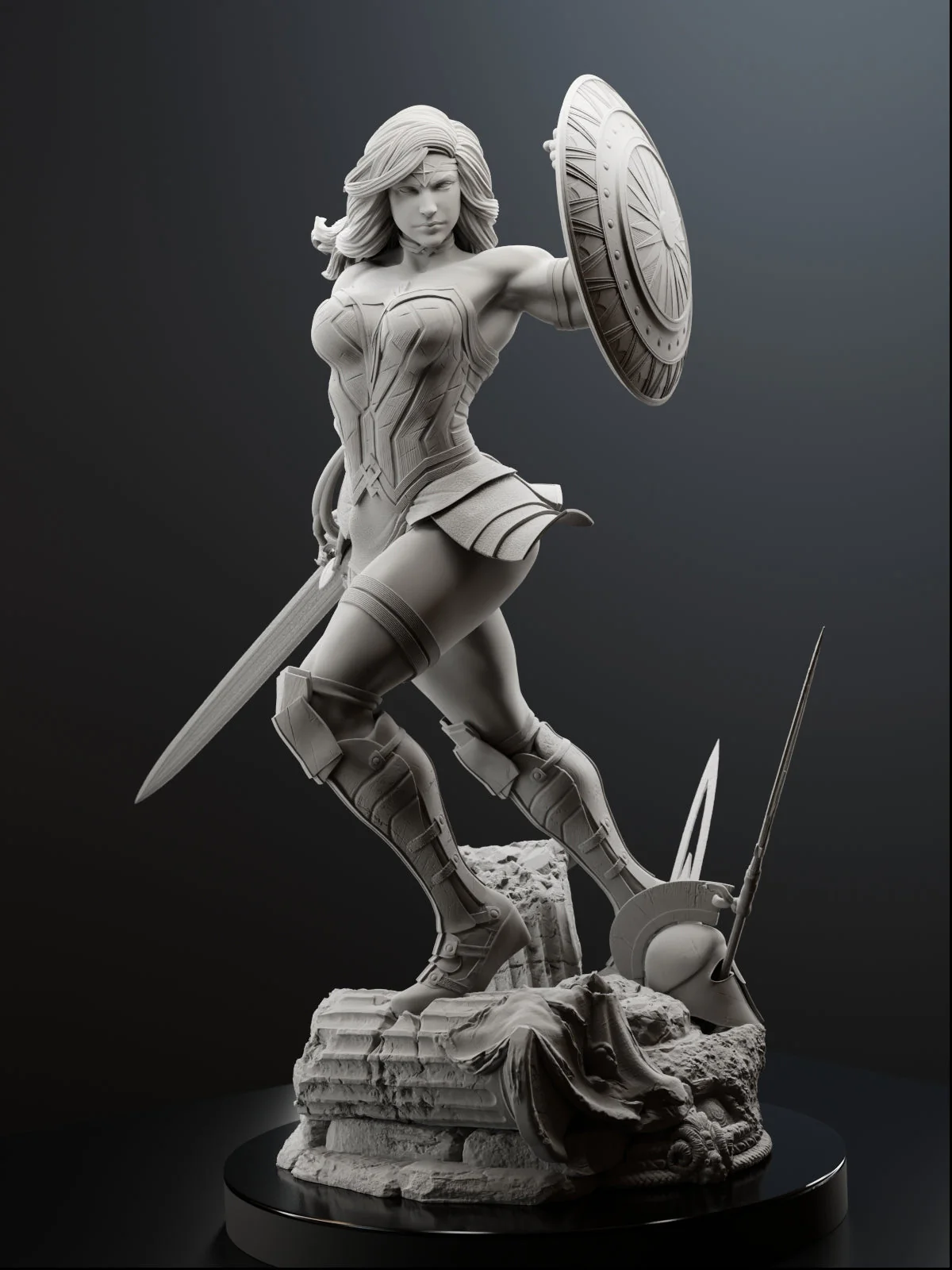 The Amazon Warrior Statue - Image 17