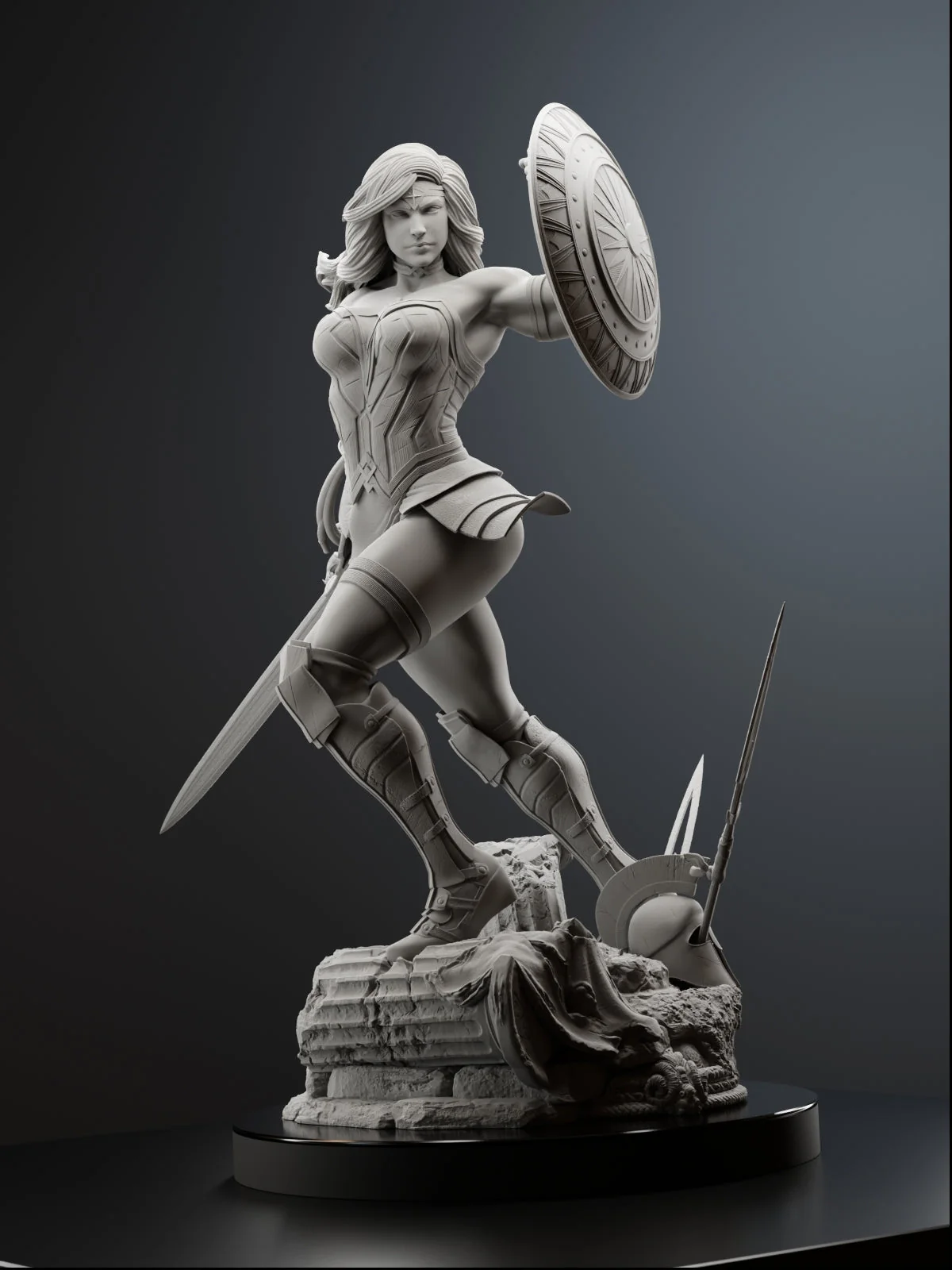 The Amazon Warrior Statue - Image 18