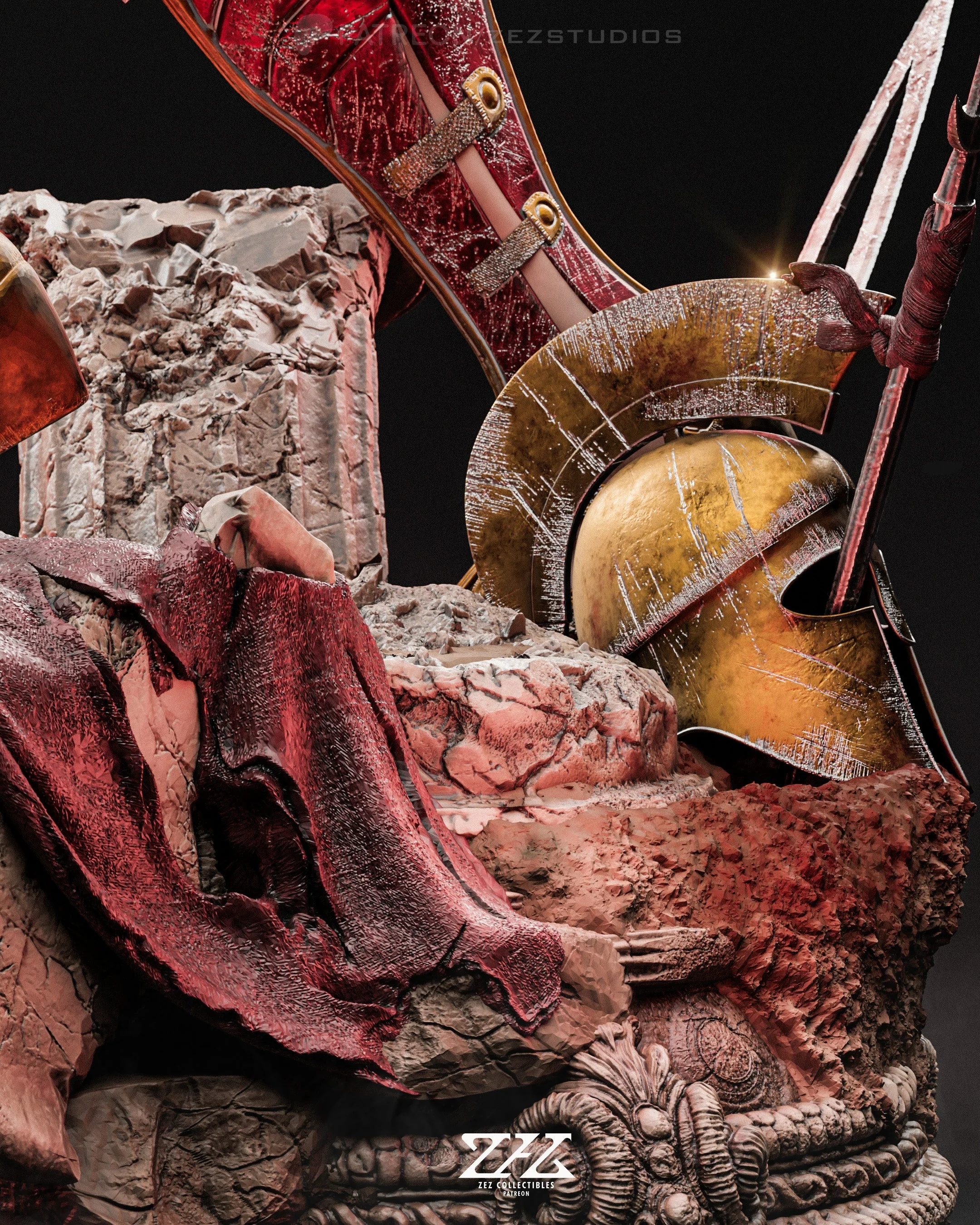 The Amazon Warrior Statue - Image 9