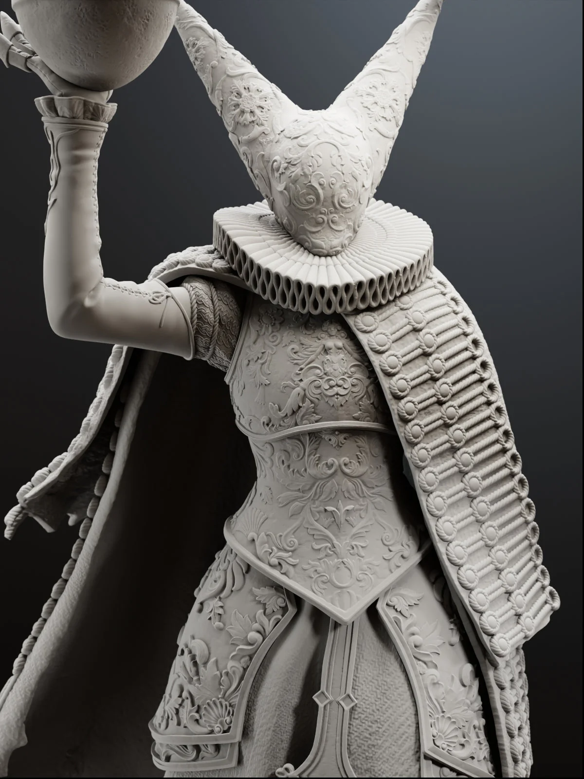 The Artillery Witch Statue - Image 2