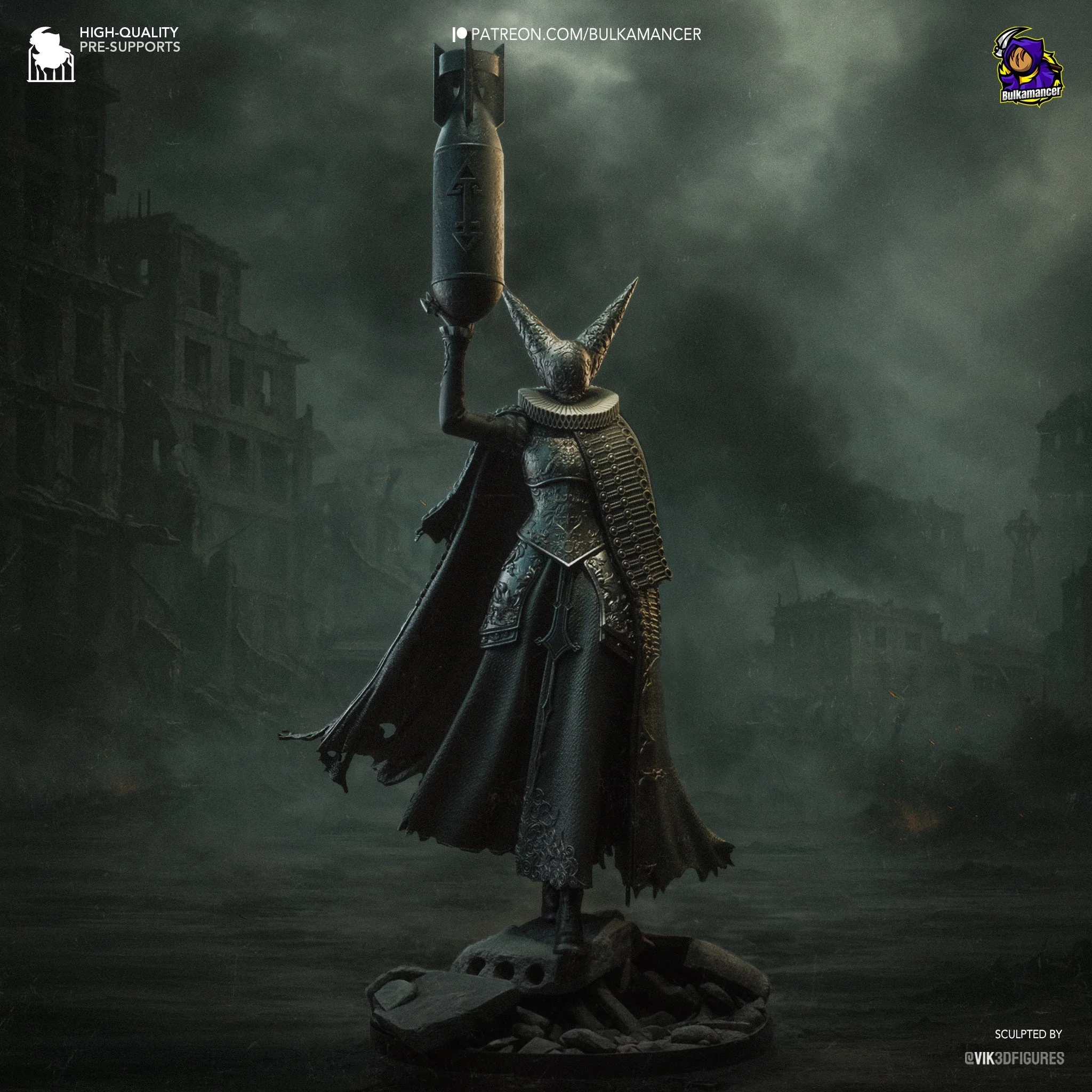 The Artillery Witch Statue - Image 3