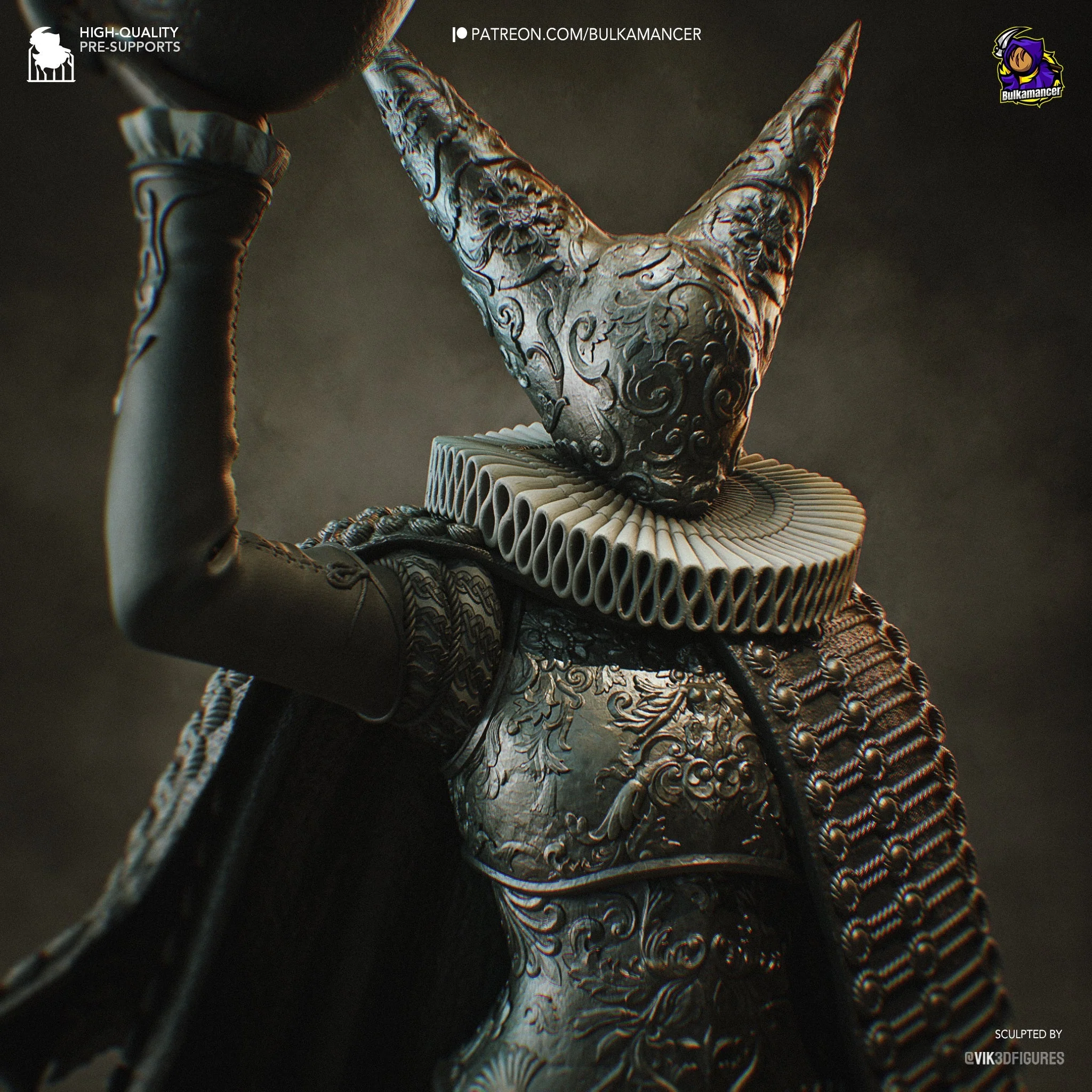 The Artillery Witch Statue - Image 4