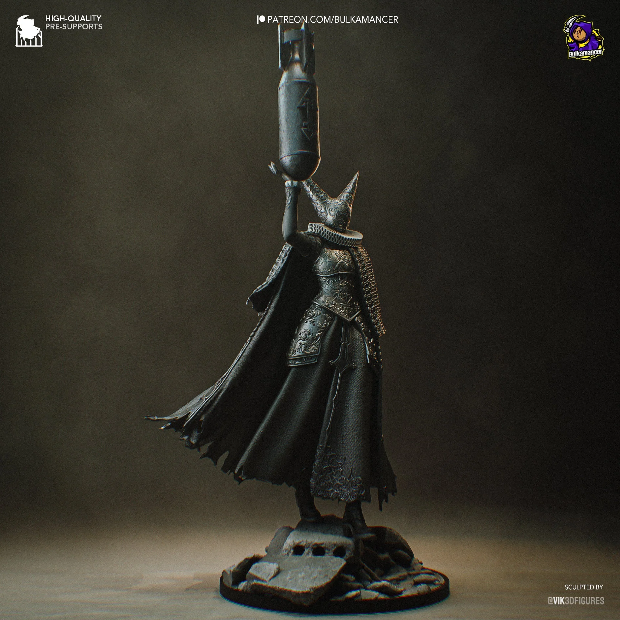 The Artillery Witch Statue - Image 7