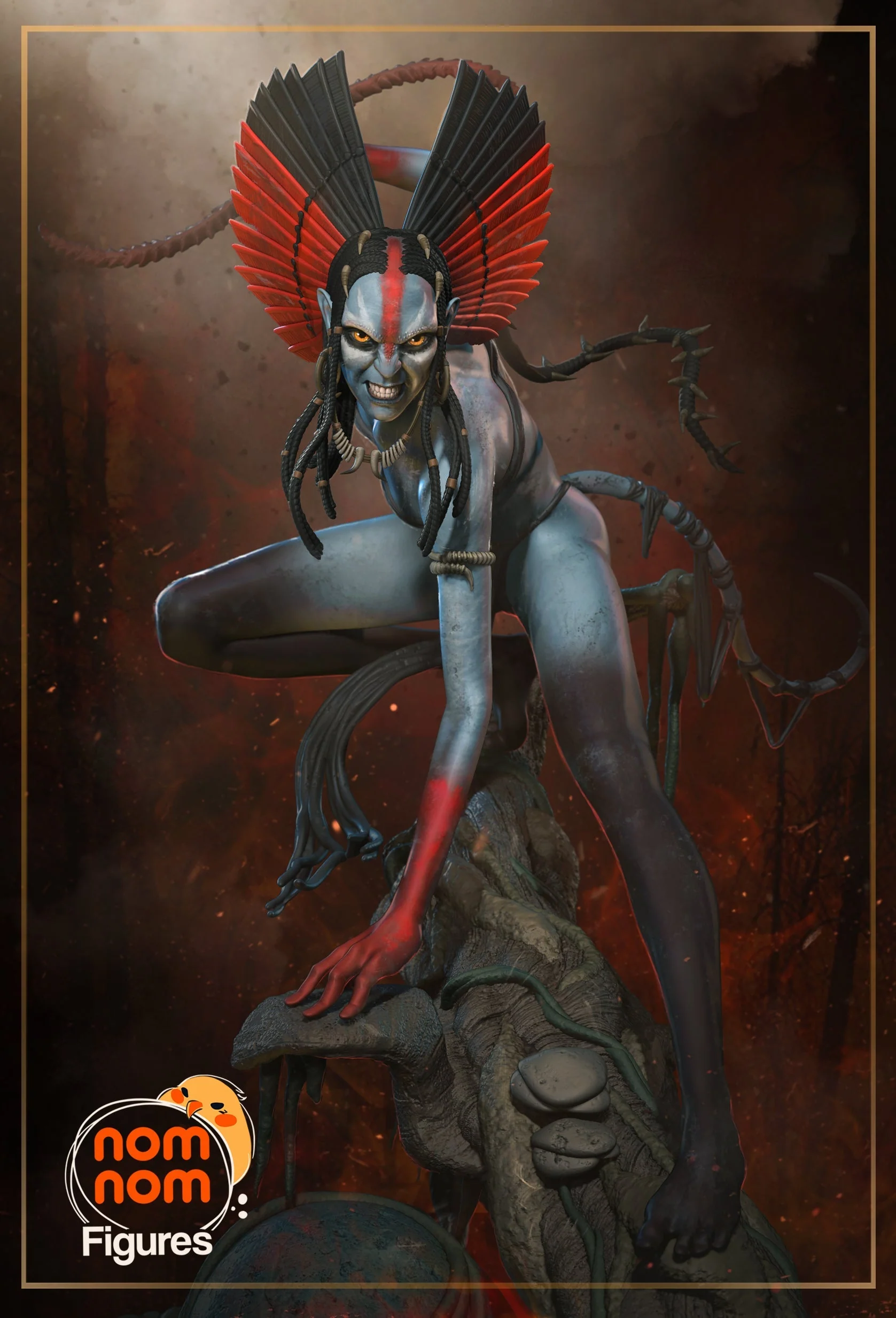 The Ash Huntress Statue - Image 3