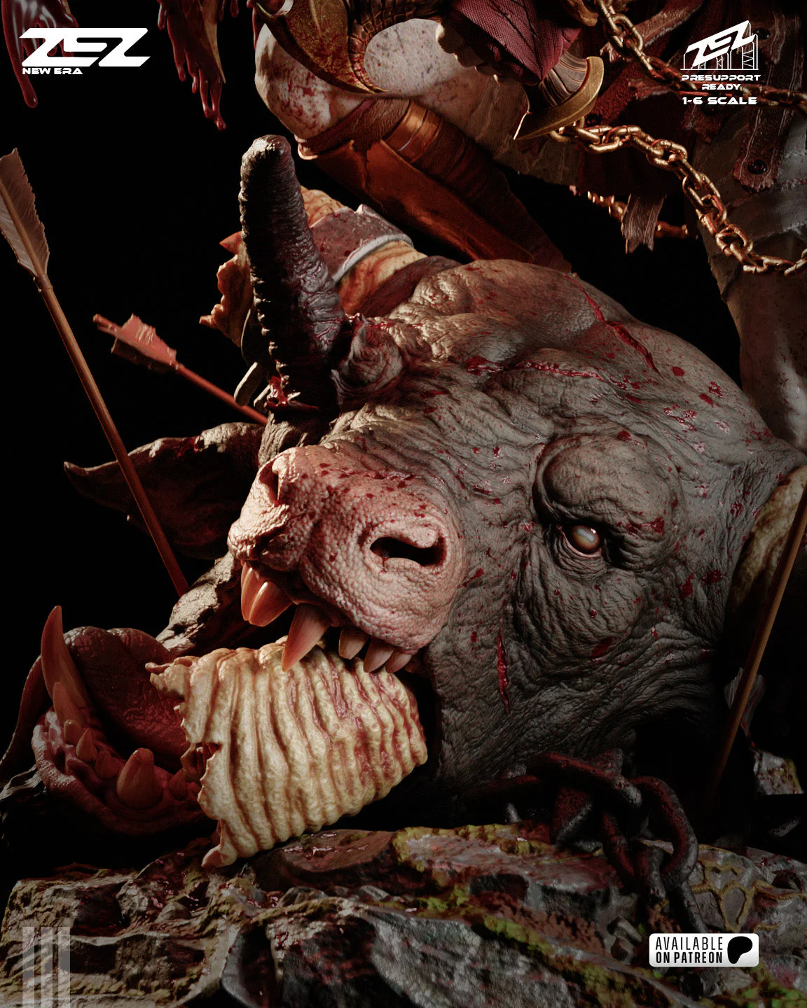 The Ashen Berserker Statue - Image 10