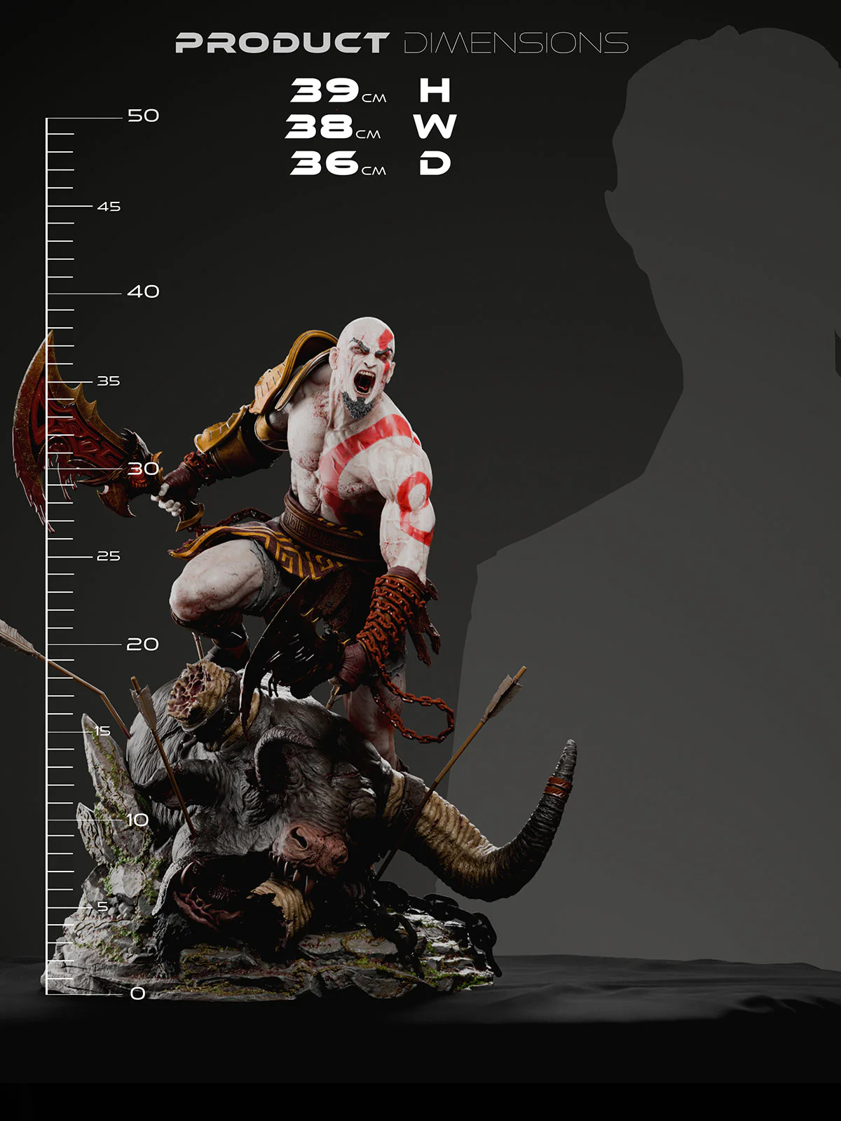 The Ashen Berserker Statue - Image 6