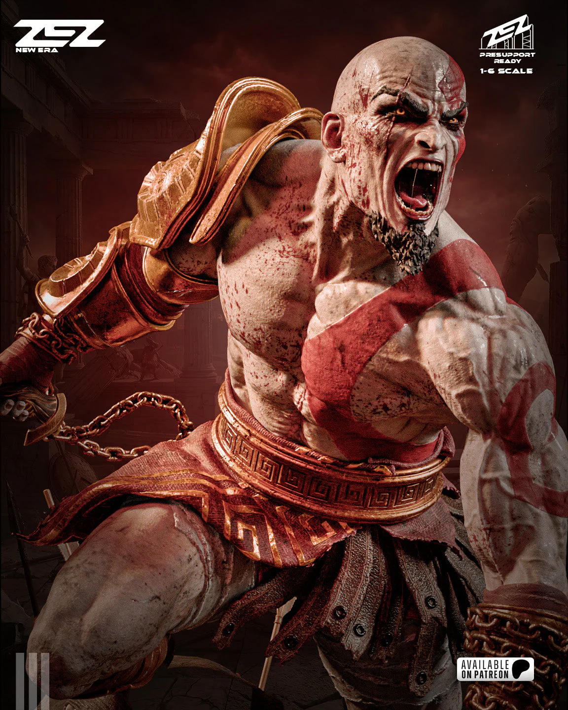 The Ashen Berserker Statue - Image 7