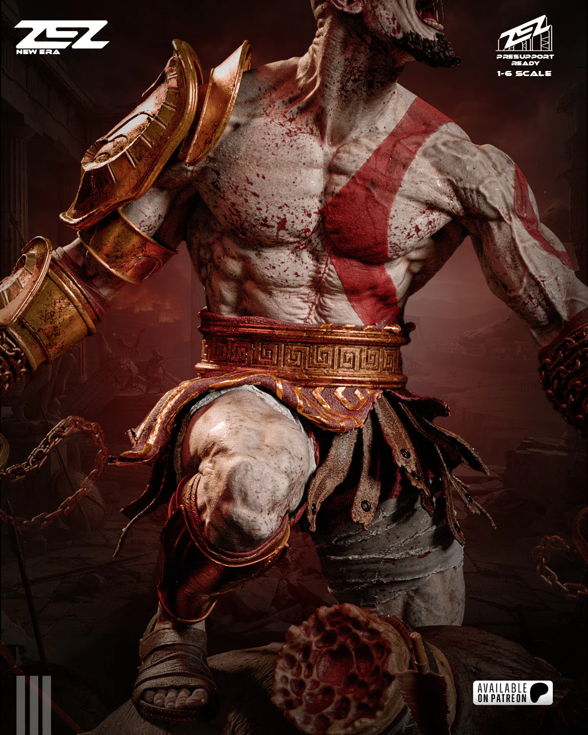 The Ashen Berserker Statue - Image 8