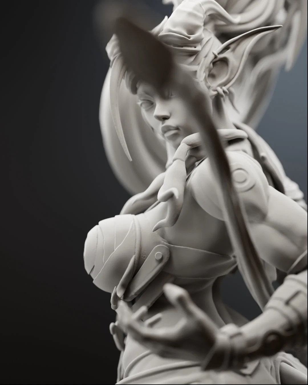 The Astral Huntress Statue - Image 10