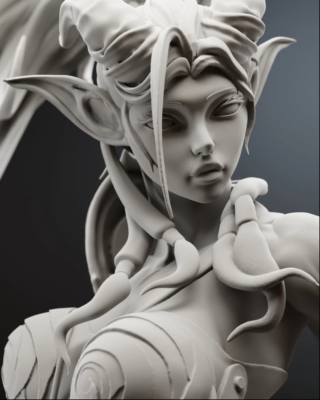 The Astral Huntress Statue - Image 11