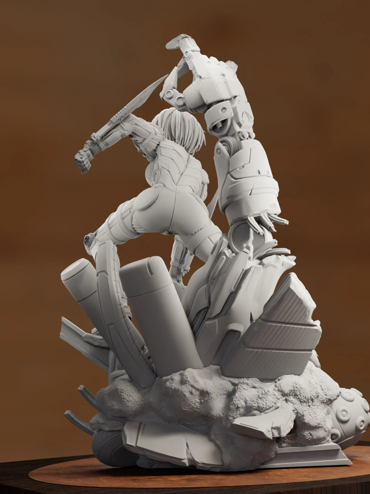 The Battle Angel Statue - Image 5