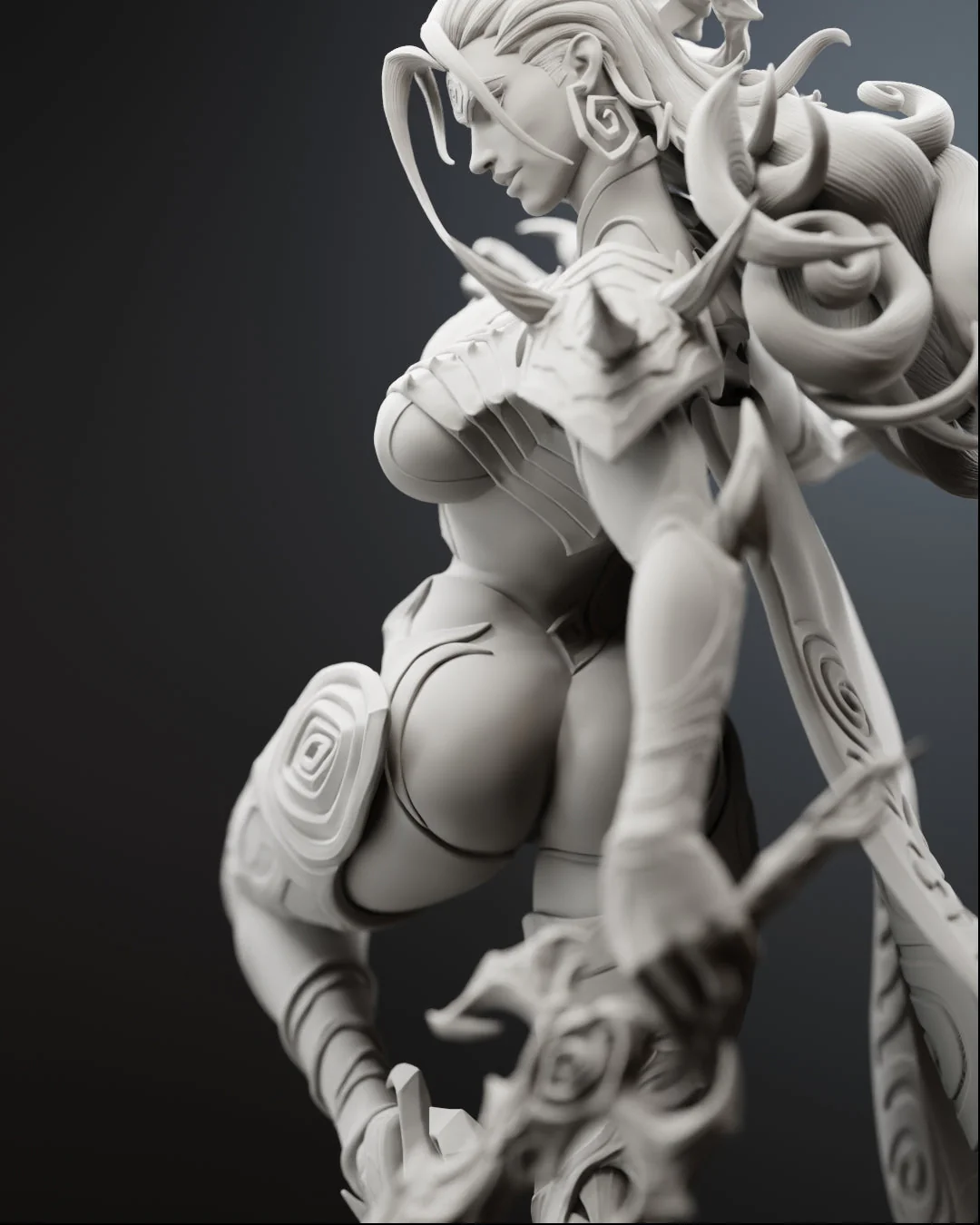 The Black Queen Statue - Image 10
