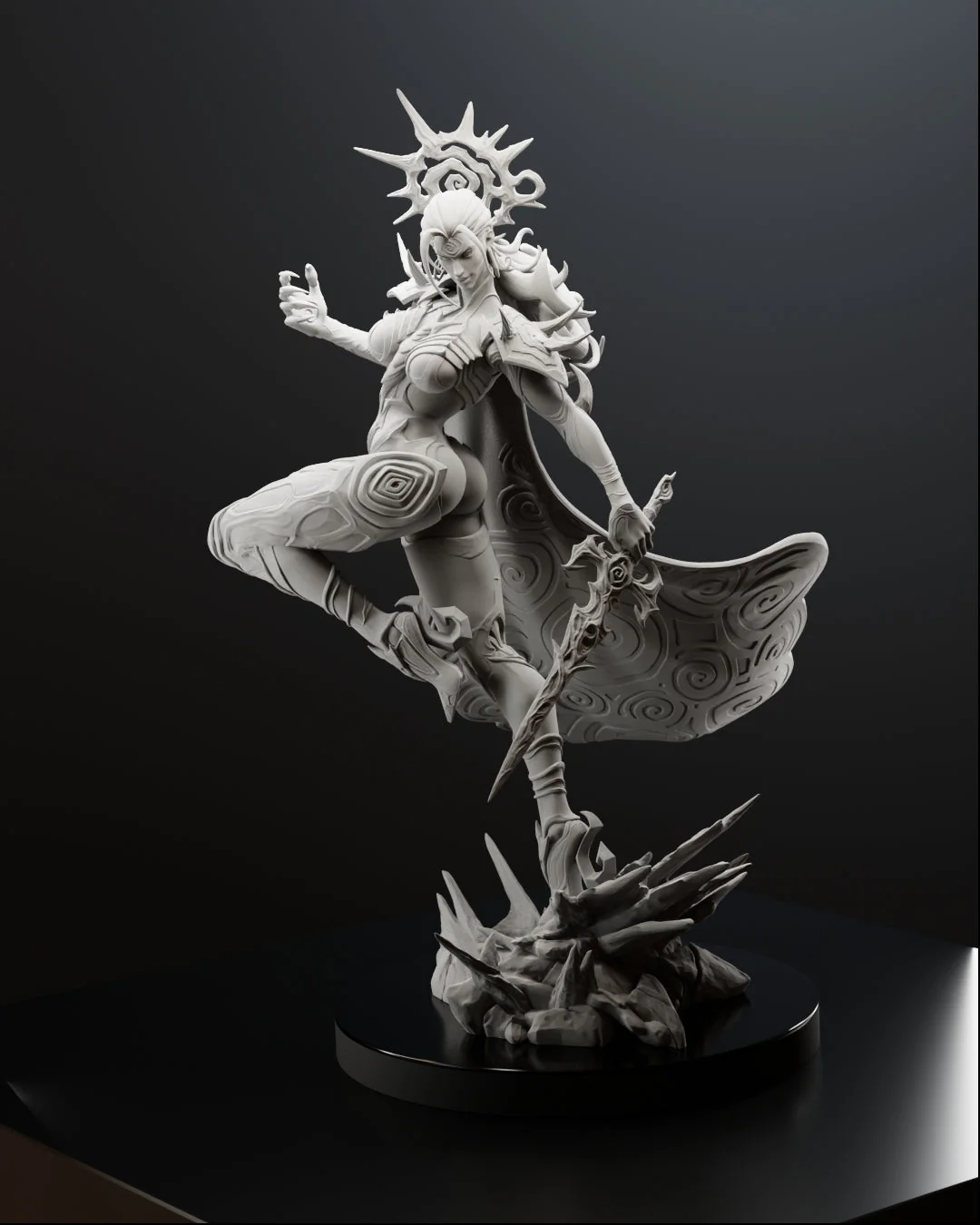 The Black Queen Statue - Image 12