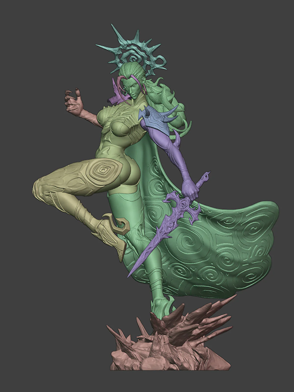 The Black Queen Statue - Image 7