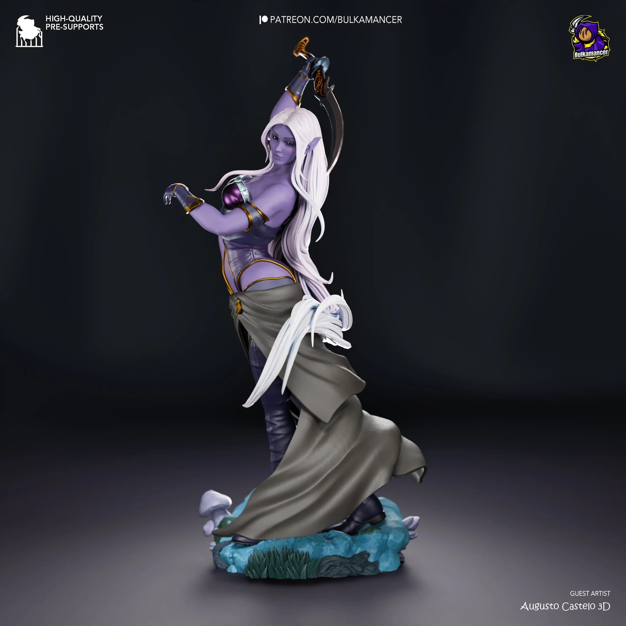 The Moonlit Dancer Statue - Image 3