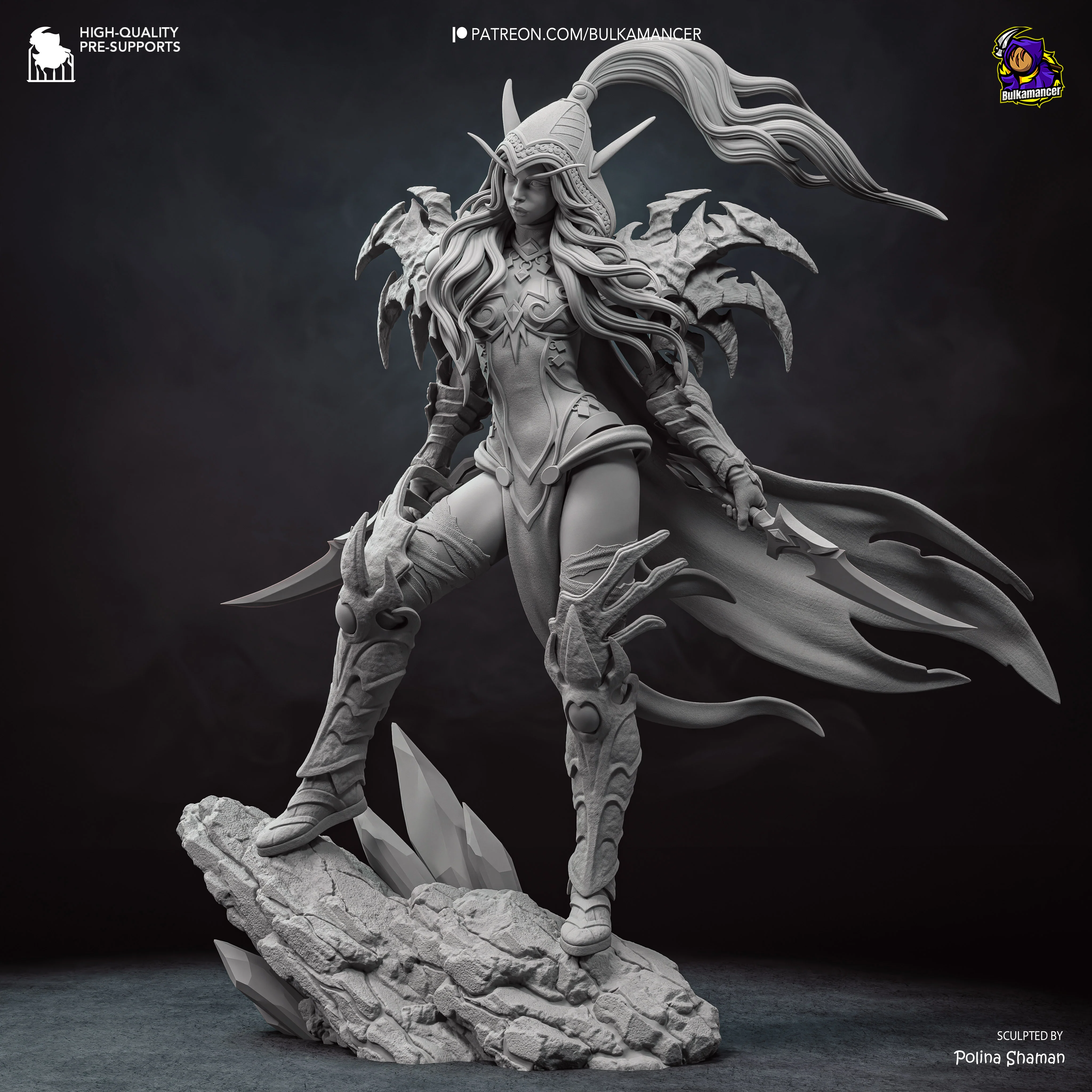 The Blood Elf Rogue Statue - Image 19