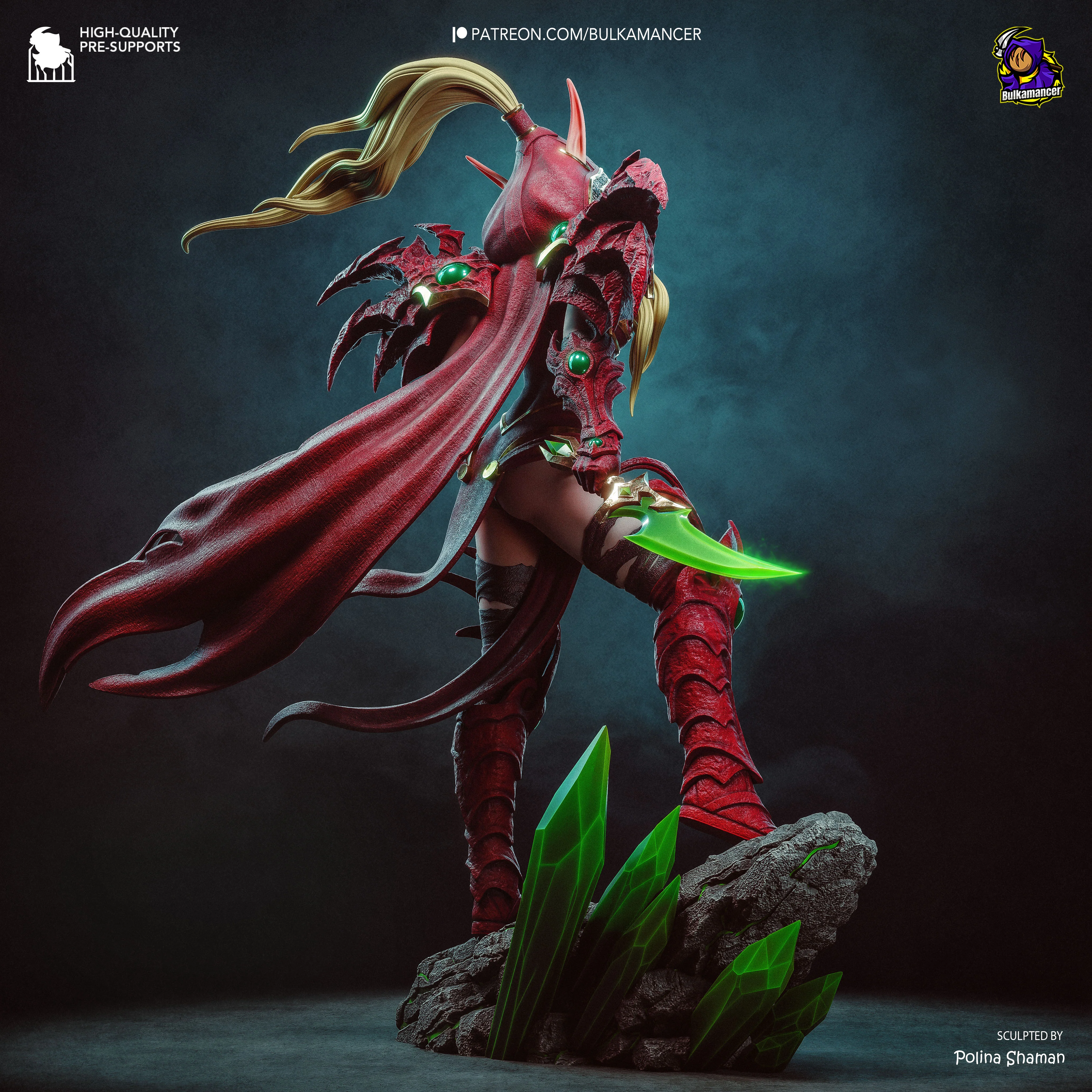 The Blood Elf Rogue Statue - Image 8