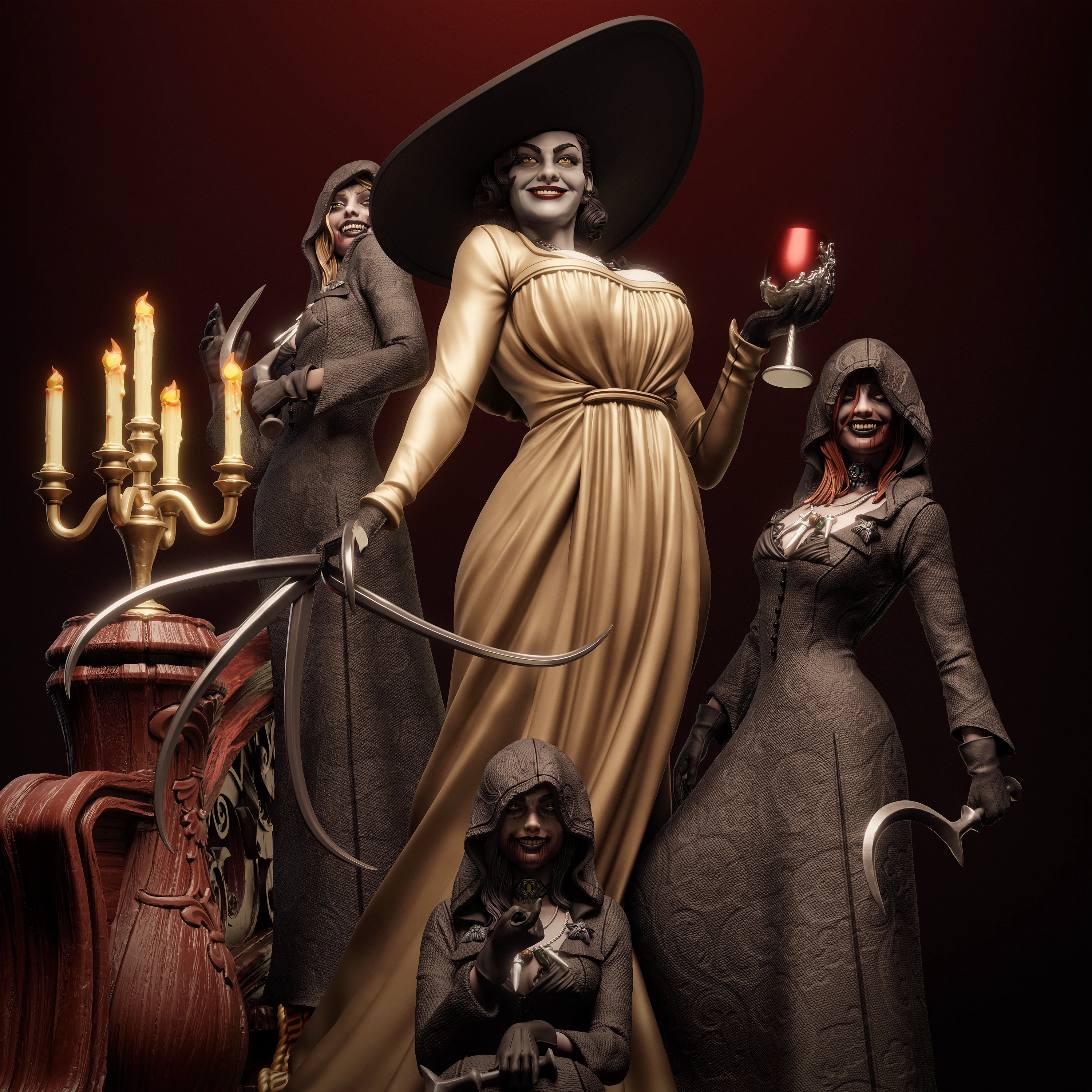 The Blood Matriarch Statue - Image 3