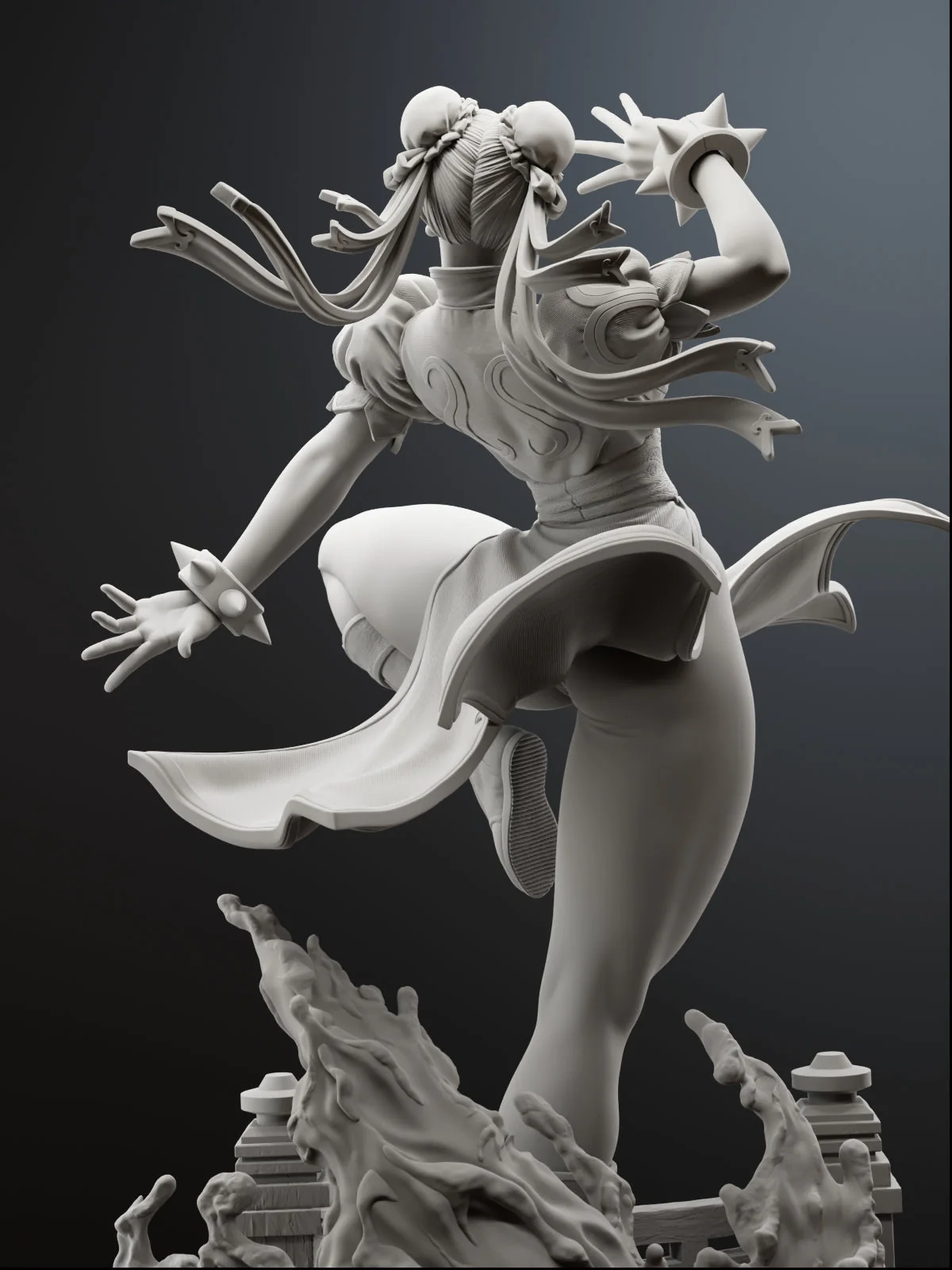 The Blue Phoenix Statue - Image 10