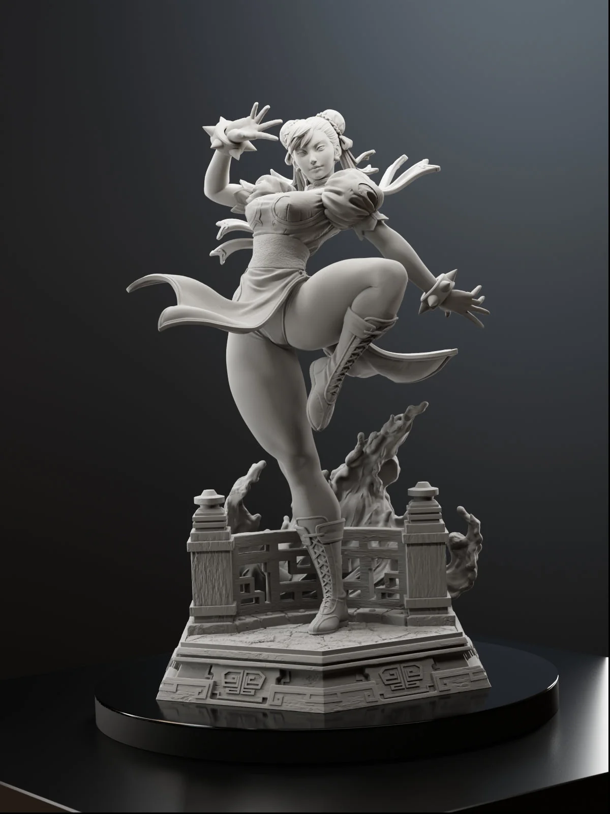 The Blue Phoenix Statue - Image 13