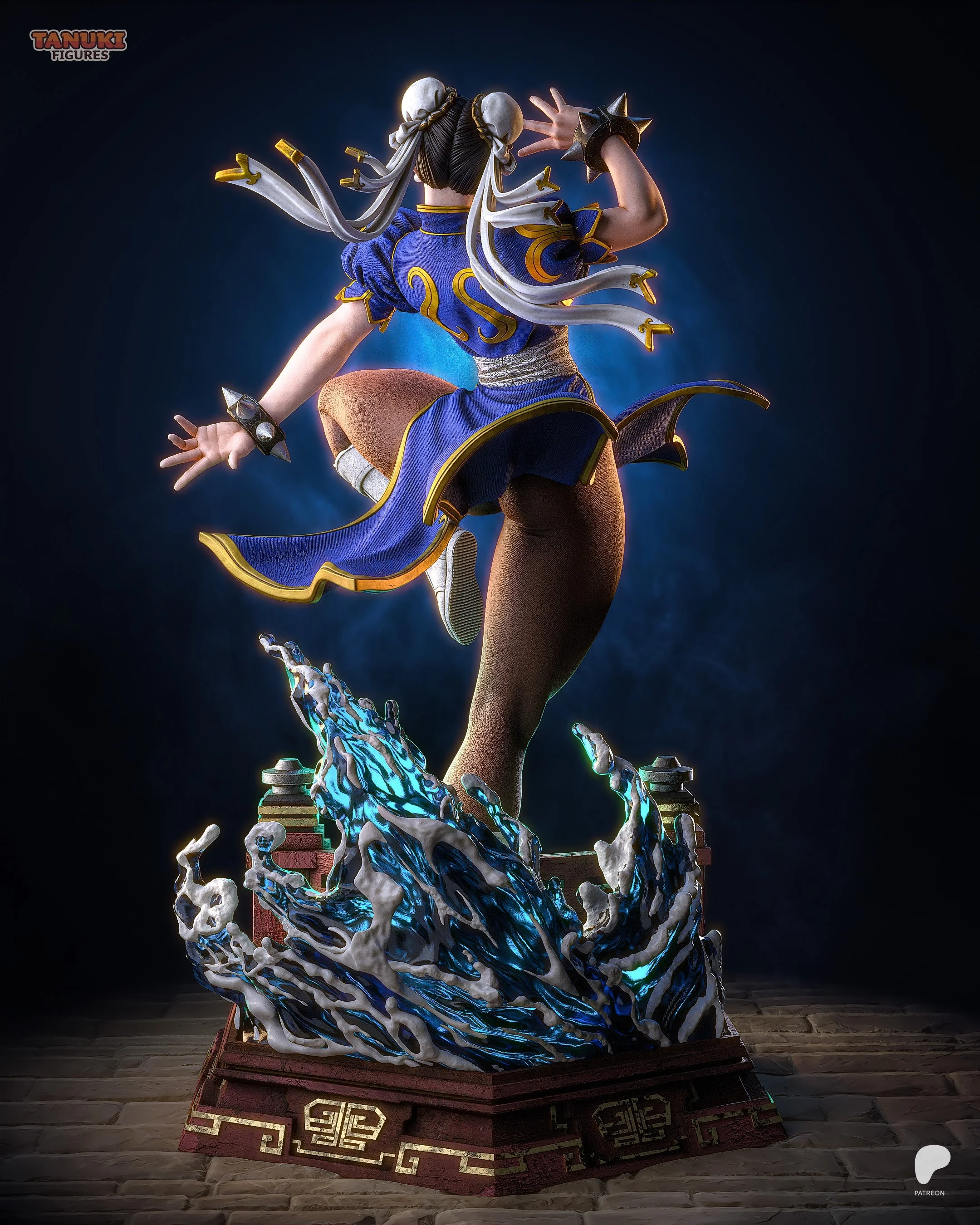The Blue Phoenix Statue - Image 4