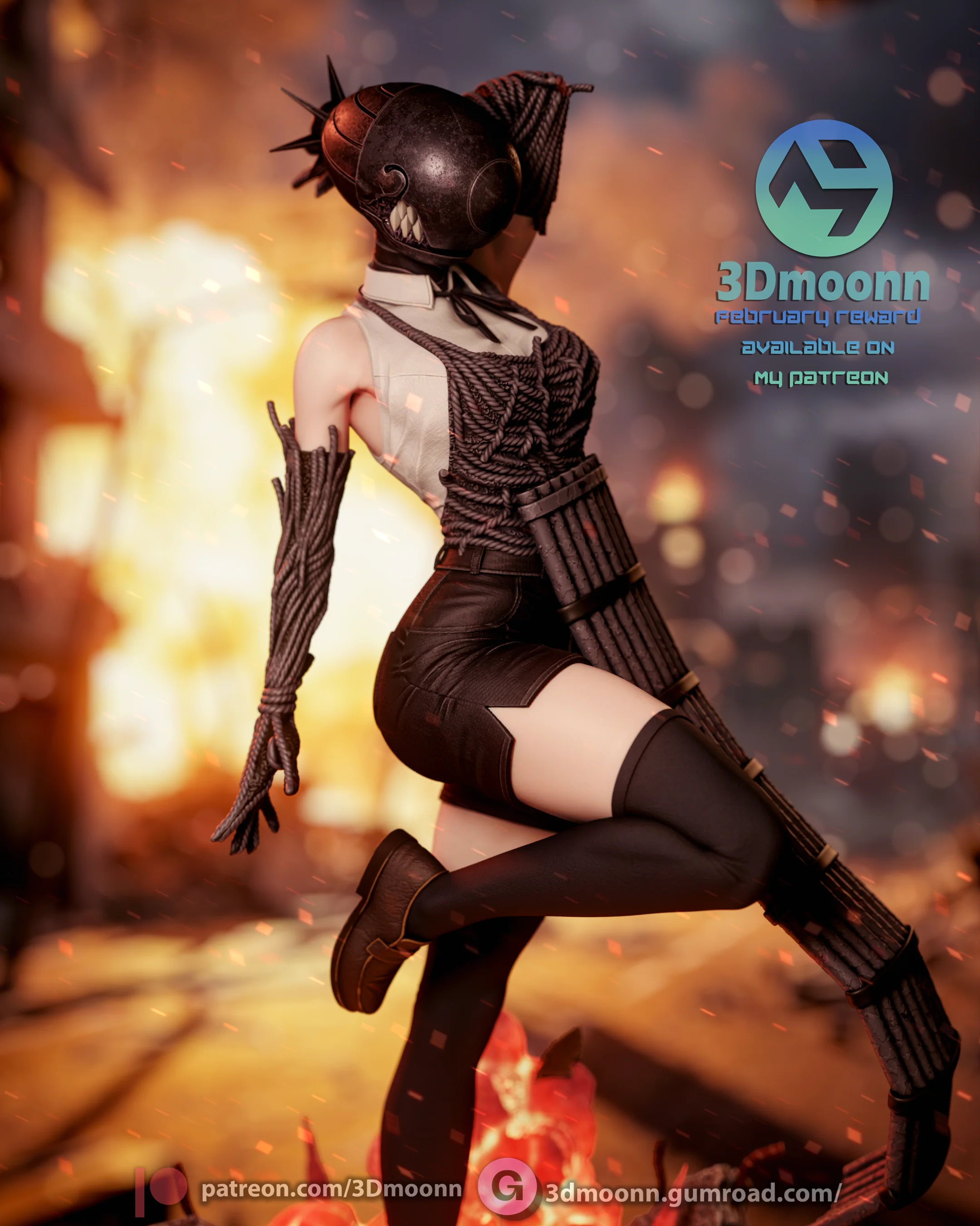 The Bomb Girl Statue - Image 10