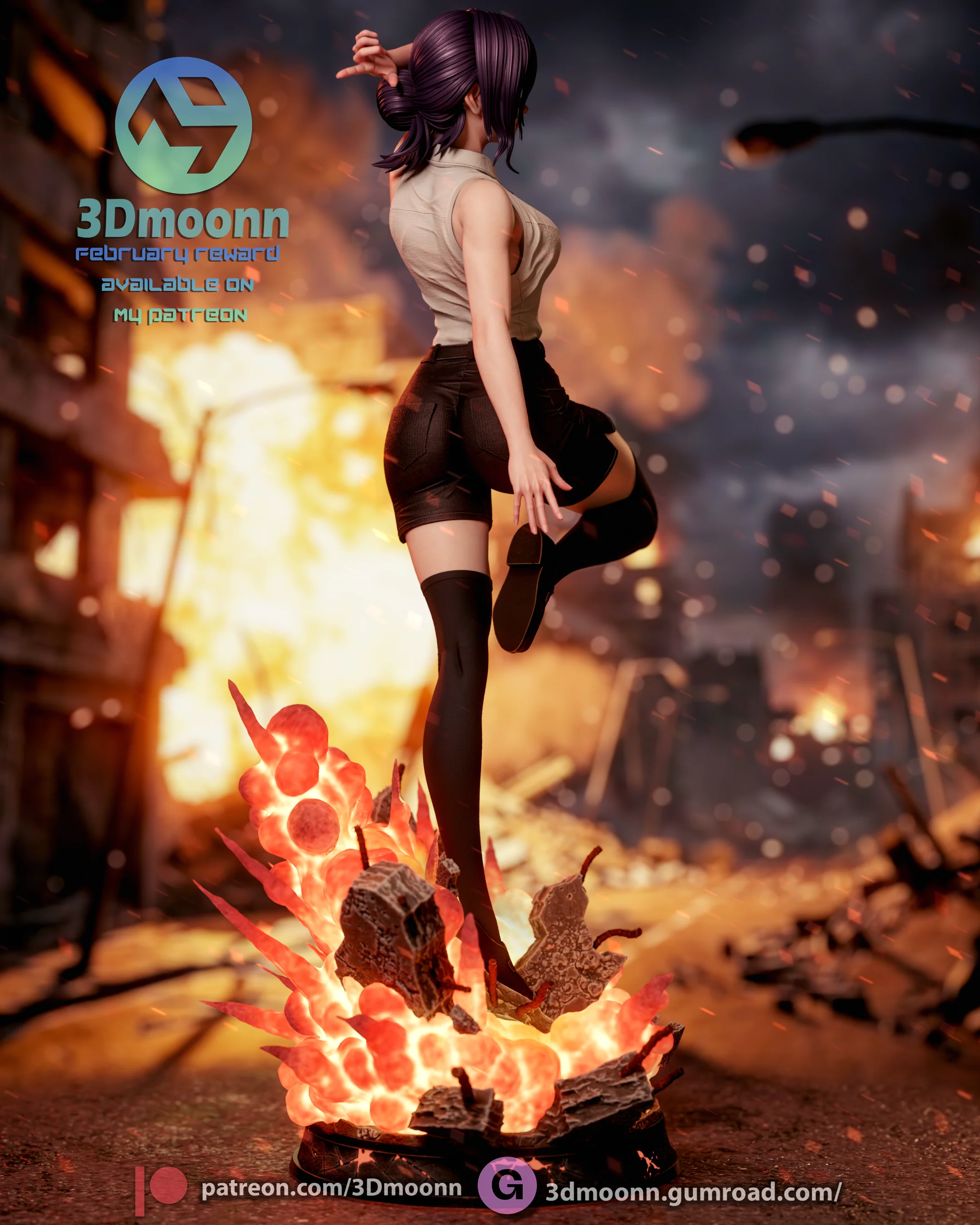 The Bomb Girl Statue - Image 12