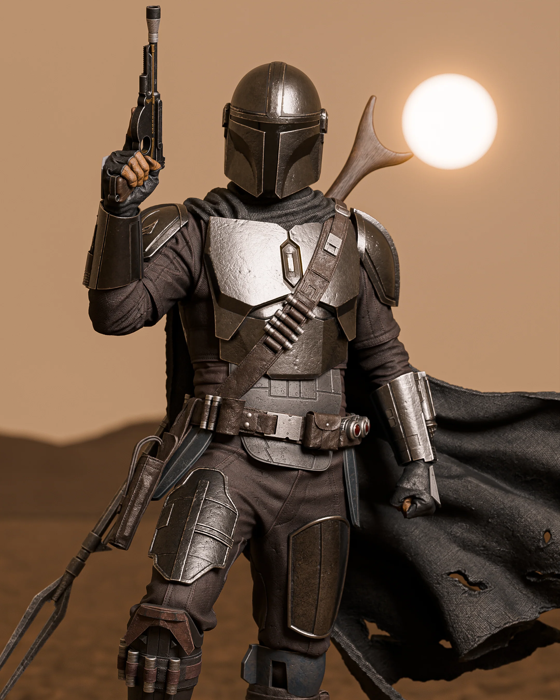 The Bounty Hunter Statue - Image 2