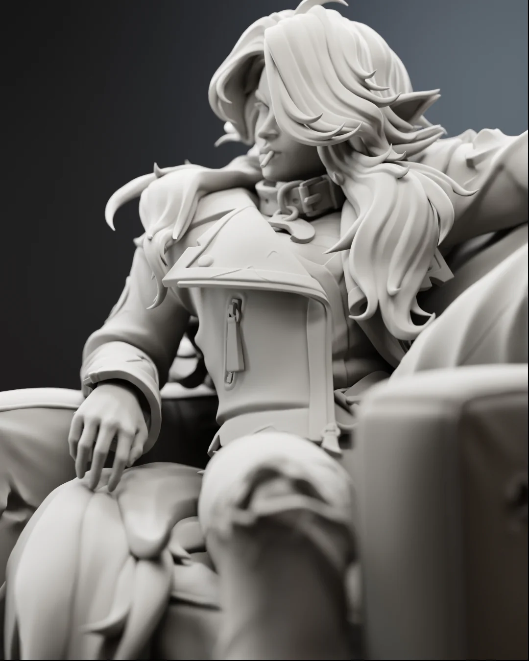 The Bounty Wolf Statue - Image 11