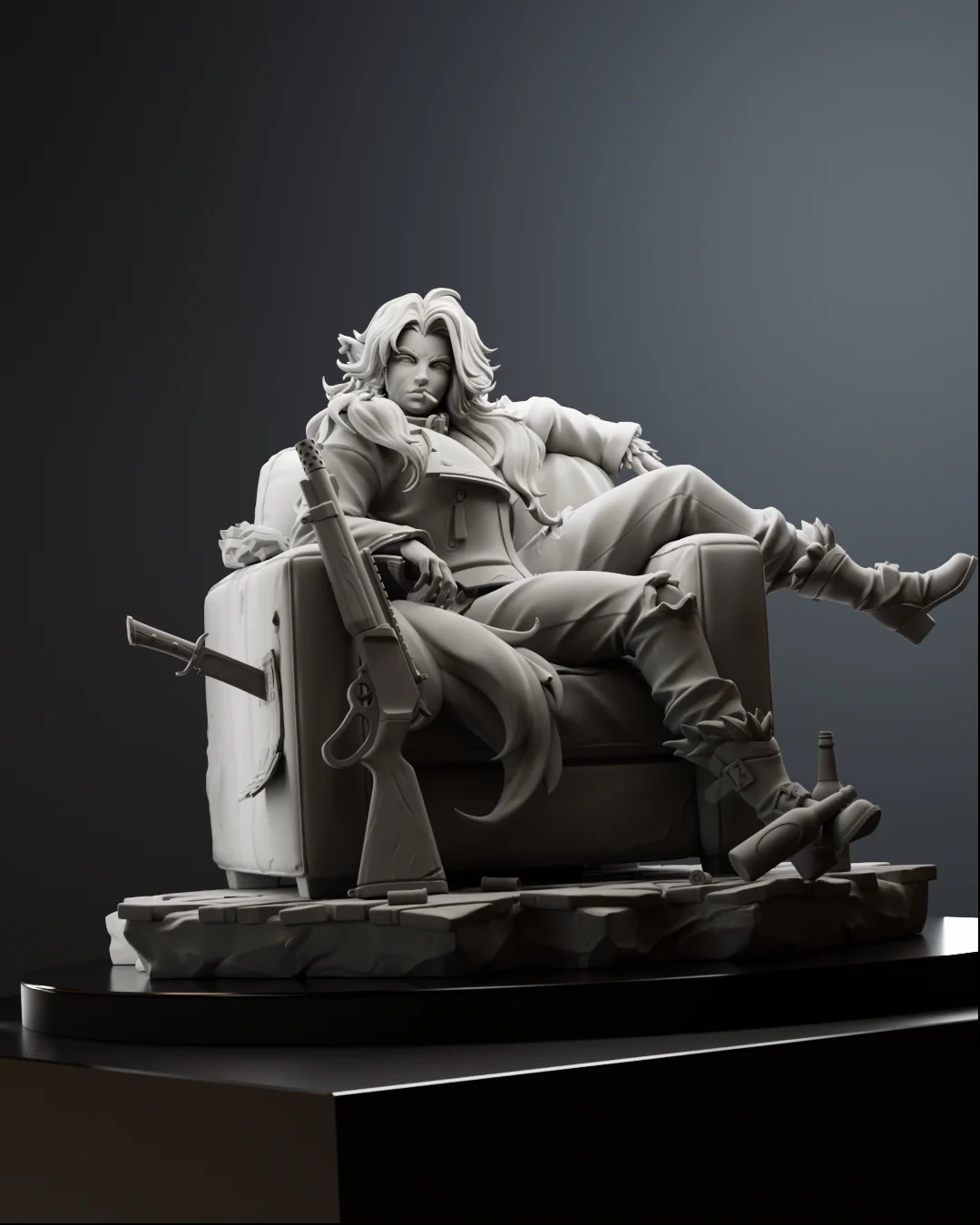 The Bounty Wolf Statue - Image 12