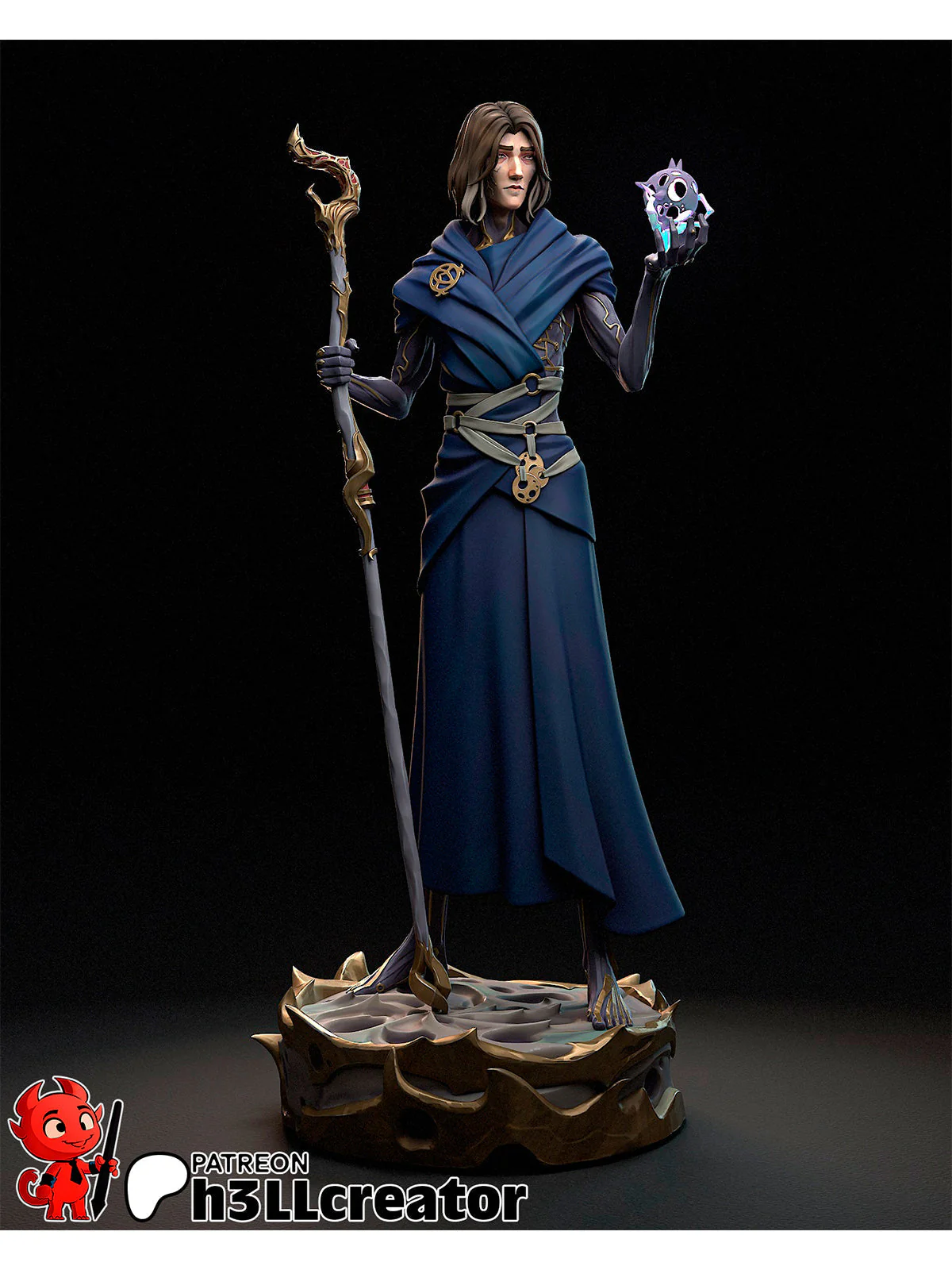 The Burdened Mind Statue